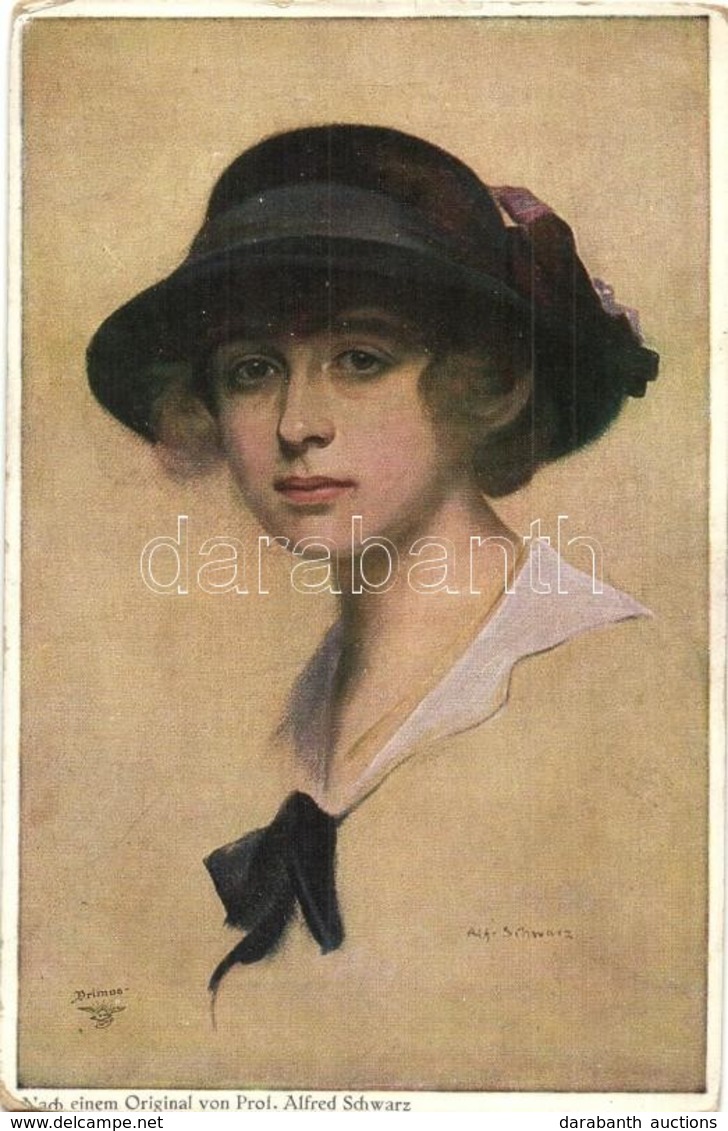 ** T2 Lady With Hat, S: Alfred Schwartz - Unclassified