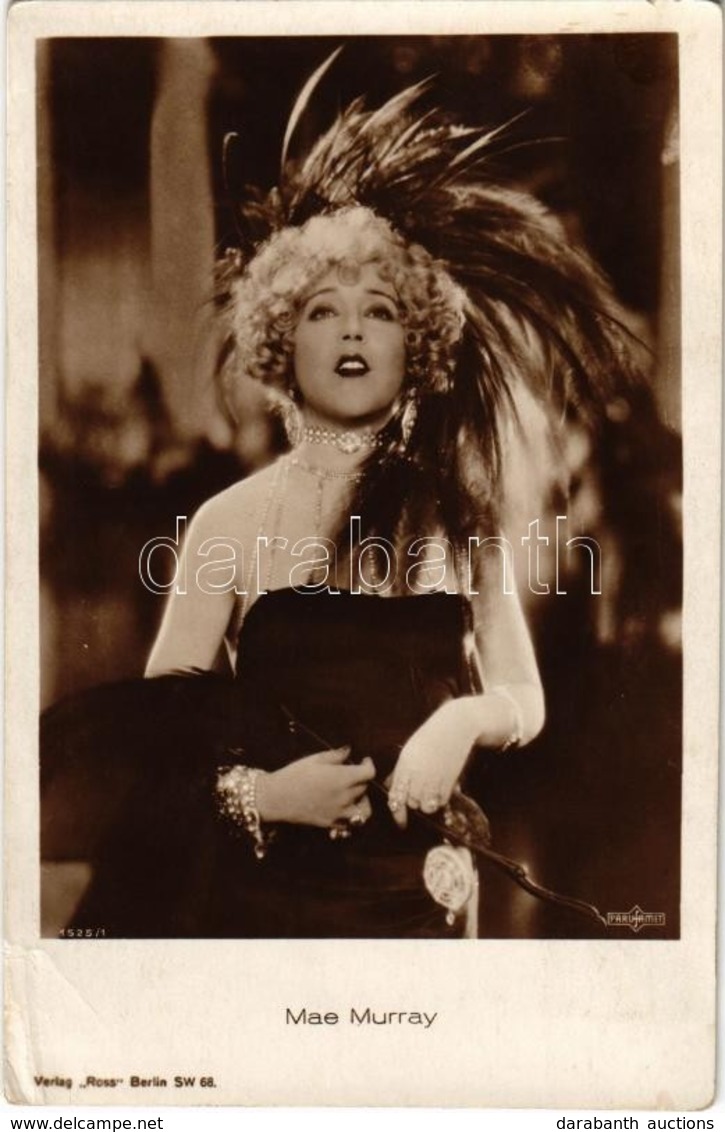 ** T3 Greta Garbo. Ross Verlag Berlin SW 68. Art Deco (glue Mark) - Unclassified