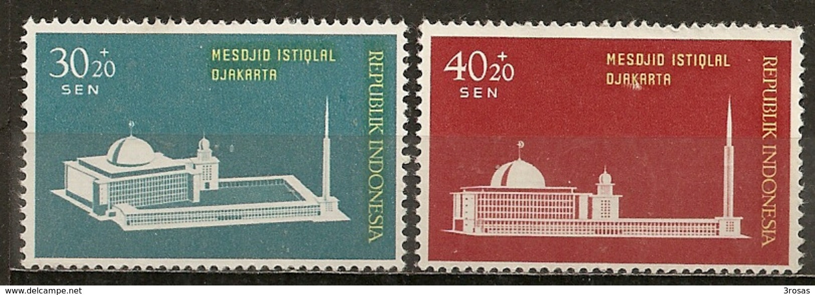 Indonesie Indonesia 1962 Mosque M * - Indonesien