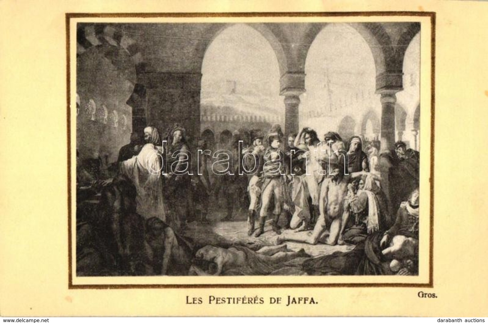 ** T2/T3 Les Pestiférés De Jaffa / Bonaparte Napoleon Visiting The Plague Victims Of Jaffa - Non Classés