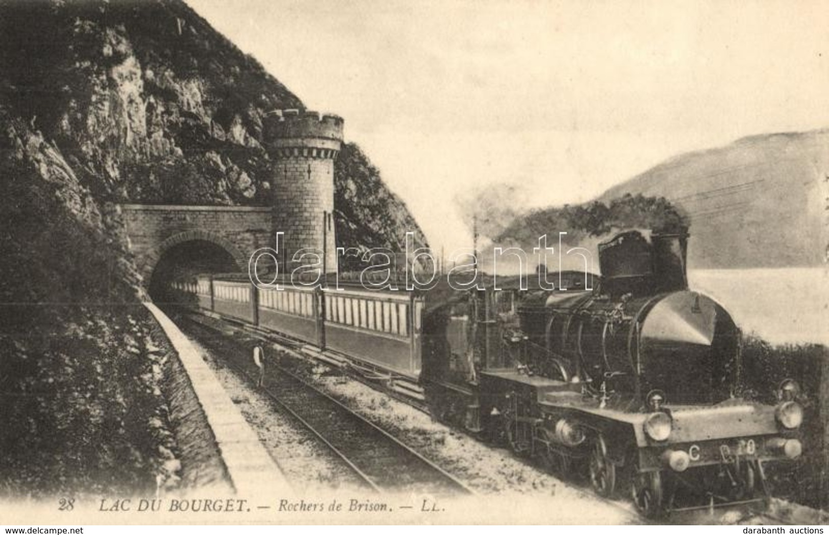 T2 Lac Du Bourget, Rochers De Brison / Locomotive - Non Classés