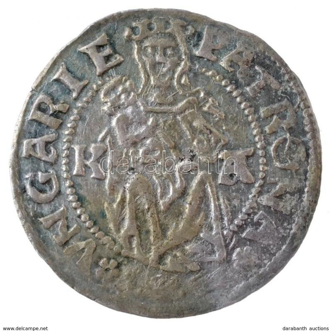 1527K-A Denár Ag 'II. Lajos' (0,58g) T:1- Patina
Hungary 1527K-A Denar Ag 'Louis II' (0,58g) C:AU Patina
Huszár: 841, Un - Non Classificati