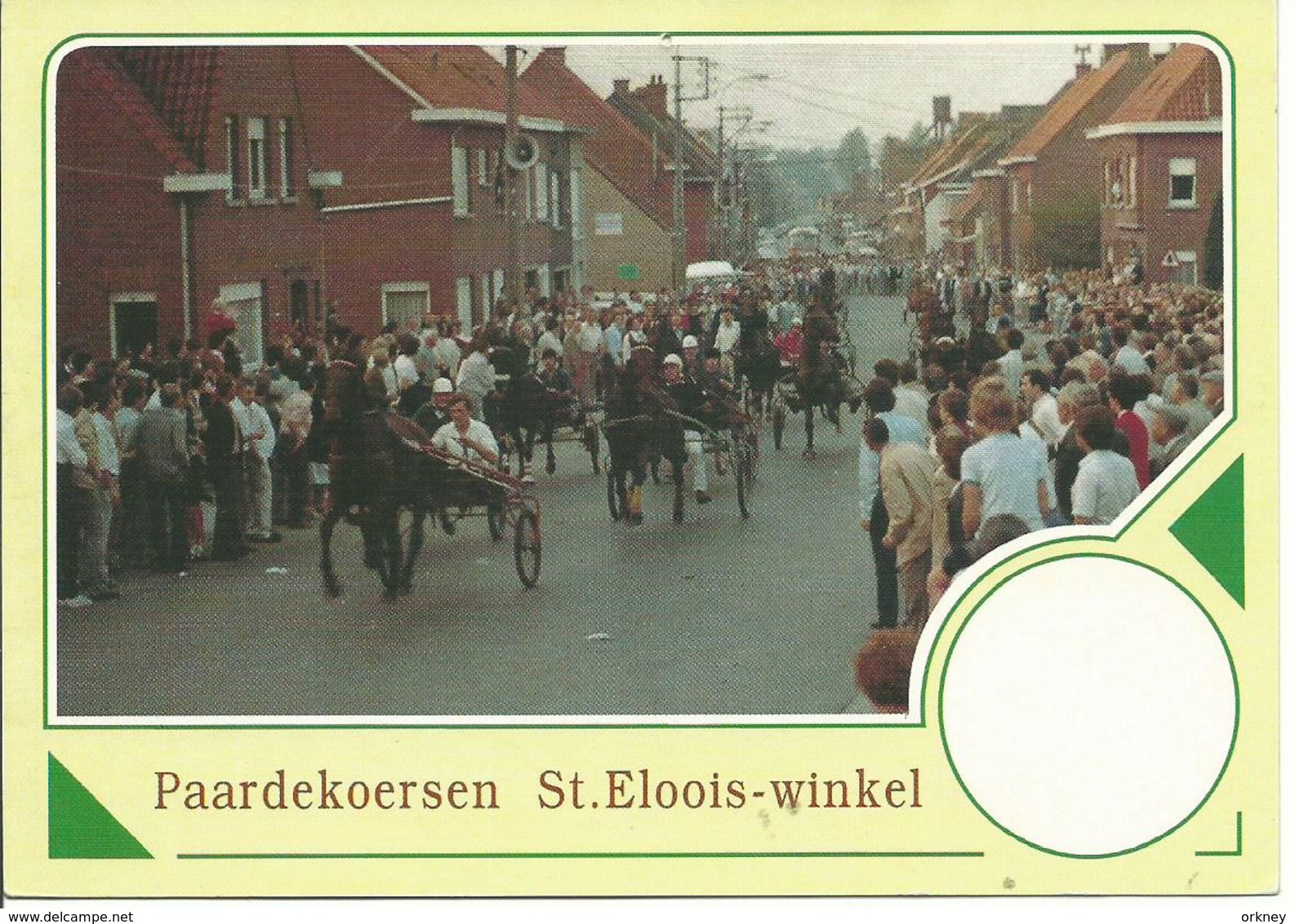 VN 91118 Sint Eloois Winkel  Paardekoersen Aan De Steenmolen - Ledegem