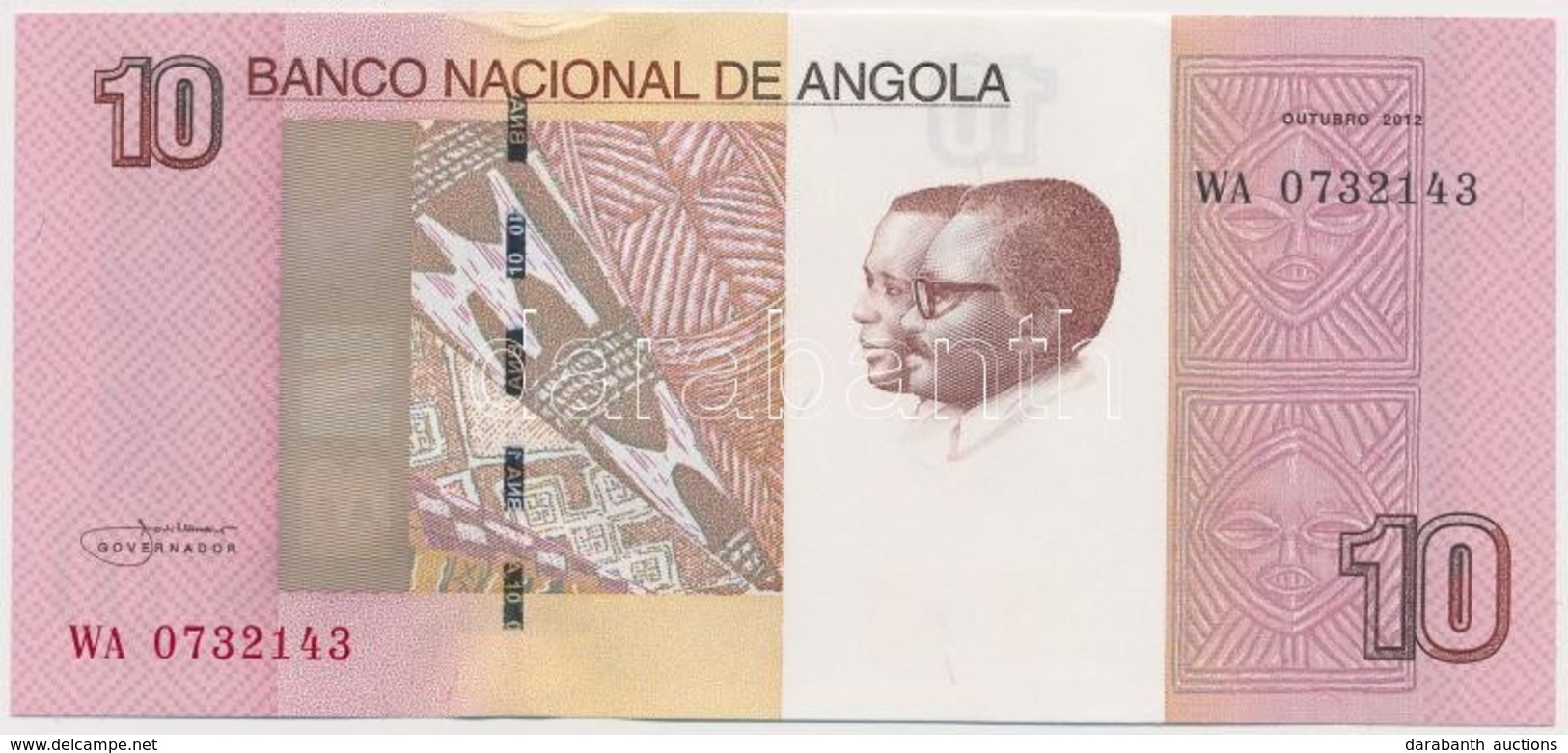 Angola 2012. 10K T:I
Angola 2012. 10 Kwanzas C:UNC - Non Classés