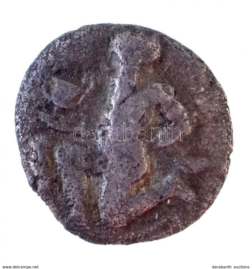 Thrákia / Thaszosz Kr. E. ~450-425. Obolus Ag (0,7g) T:2- 
Thrace / Thasos ~450-425. BC Obol Ag (0,7g) C:VF
BMC 53. - Unclassified