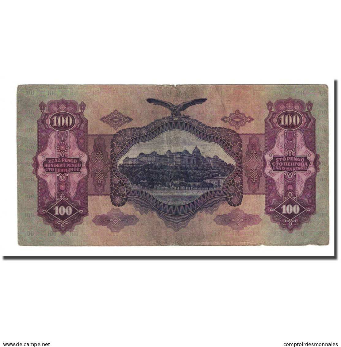 Billet, Hongrie, 100 Pengö, 1930-07-01, KM:112, TB - Hongrie