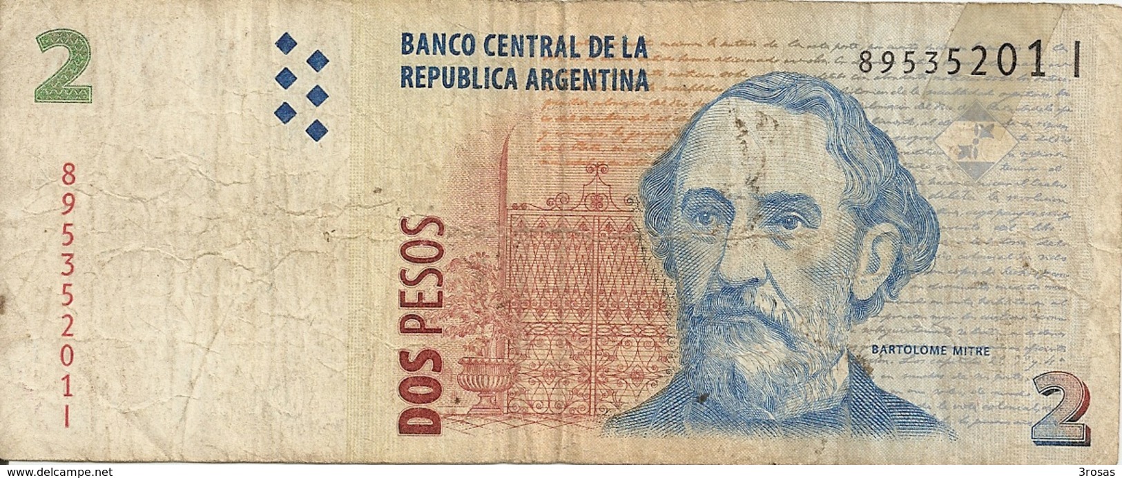 Argentina Banknote 2 Pesos - Argentinië