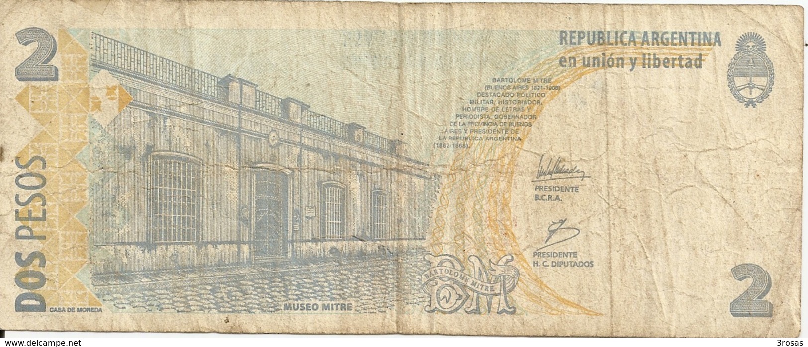 Argentina Banknote 2 Pesos - Argentinië