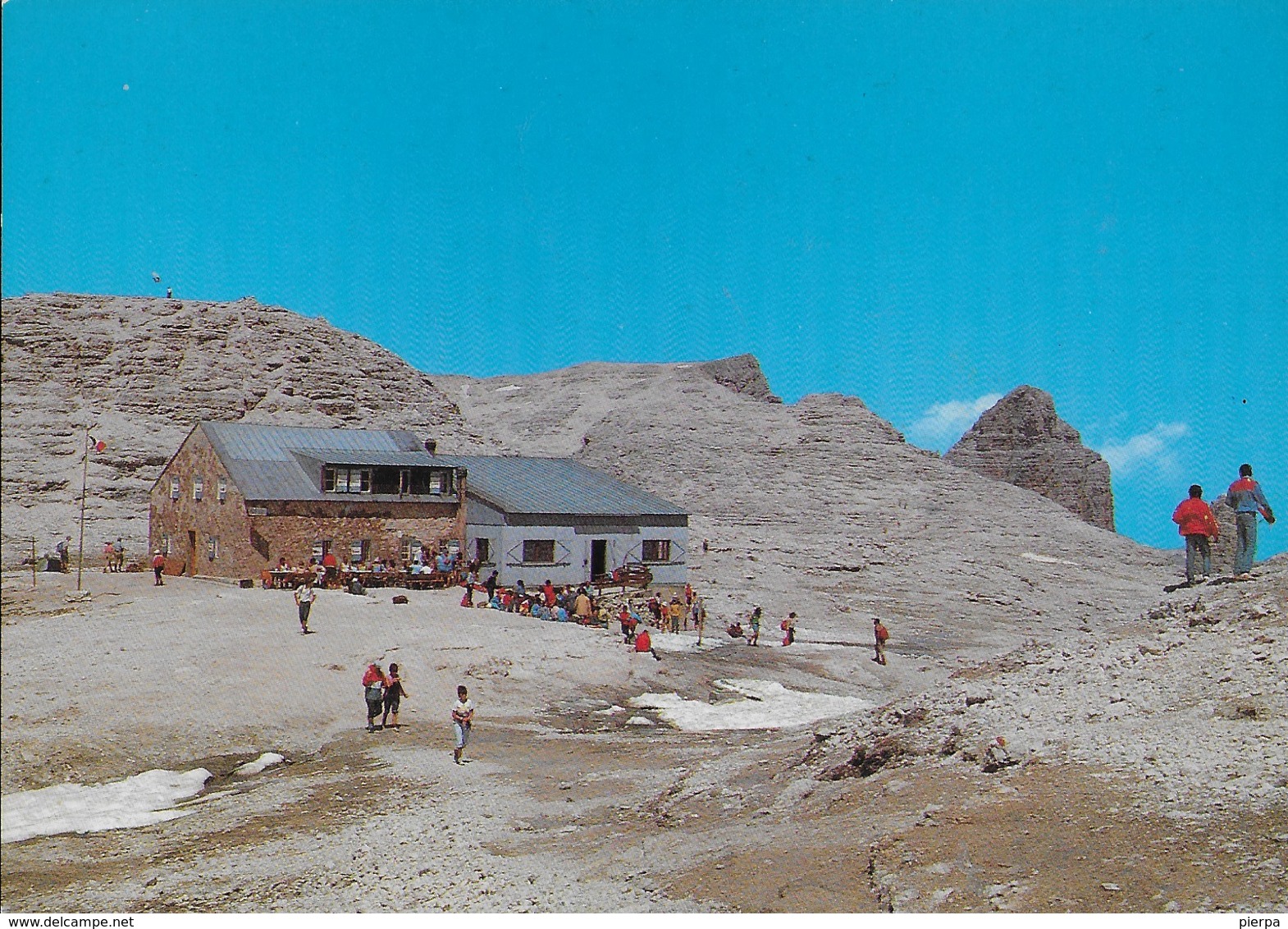 DOLOMITI - RIFUGIO BOE' - TIMBRO DEL RIFUGIO - NUOVA - Alpinisme