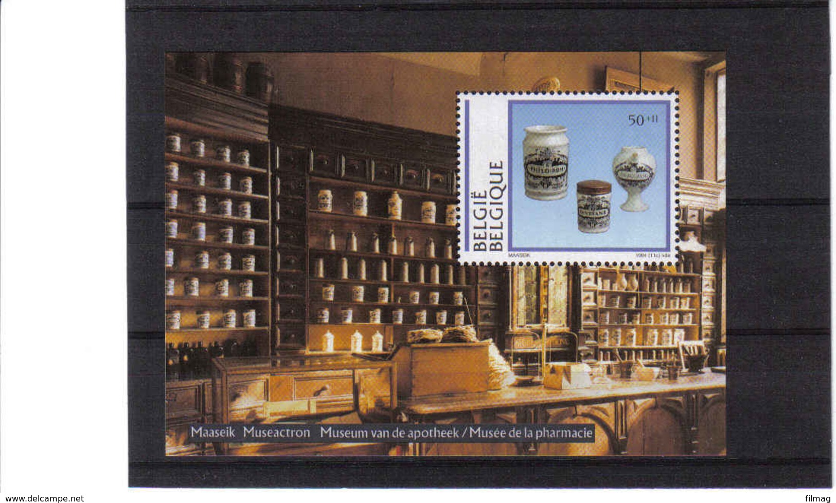 BELGIUM 1994 PHARMACY SOUV.SHEET MNH** BLOK 69 - Pharmacie
