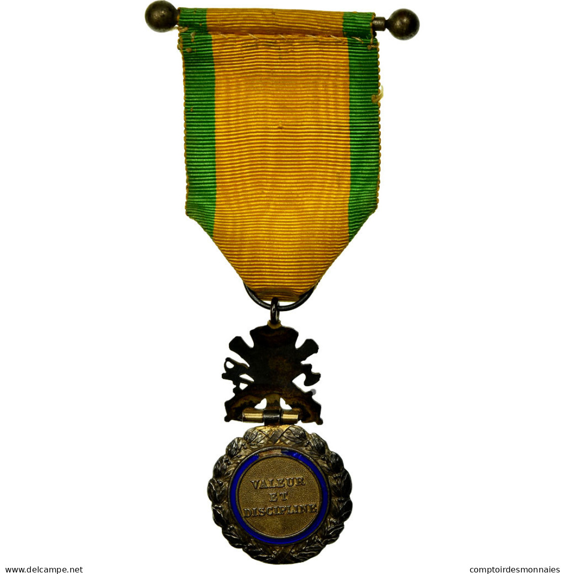 France, Troisième République, Valeur Et Discipline, Médaille, 1870, Excellent - Autres