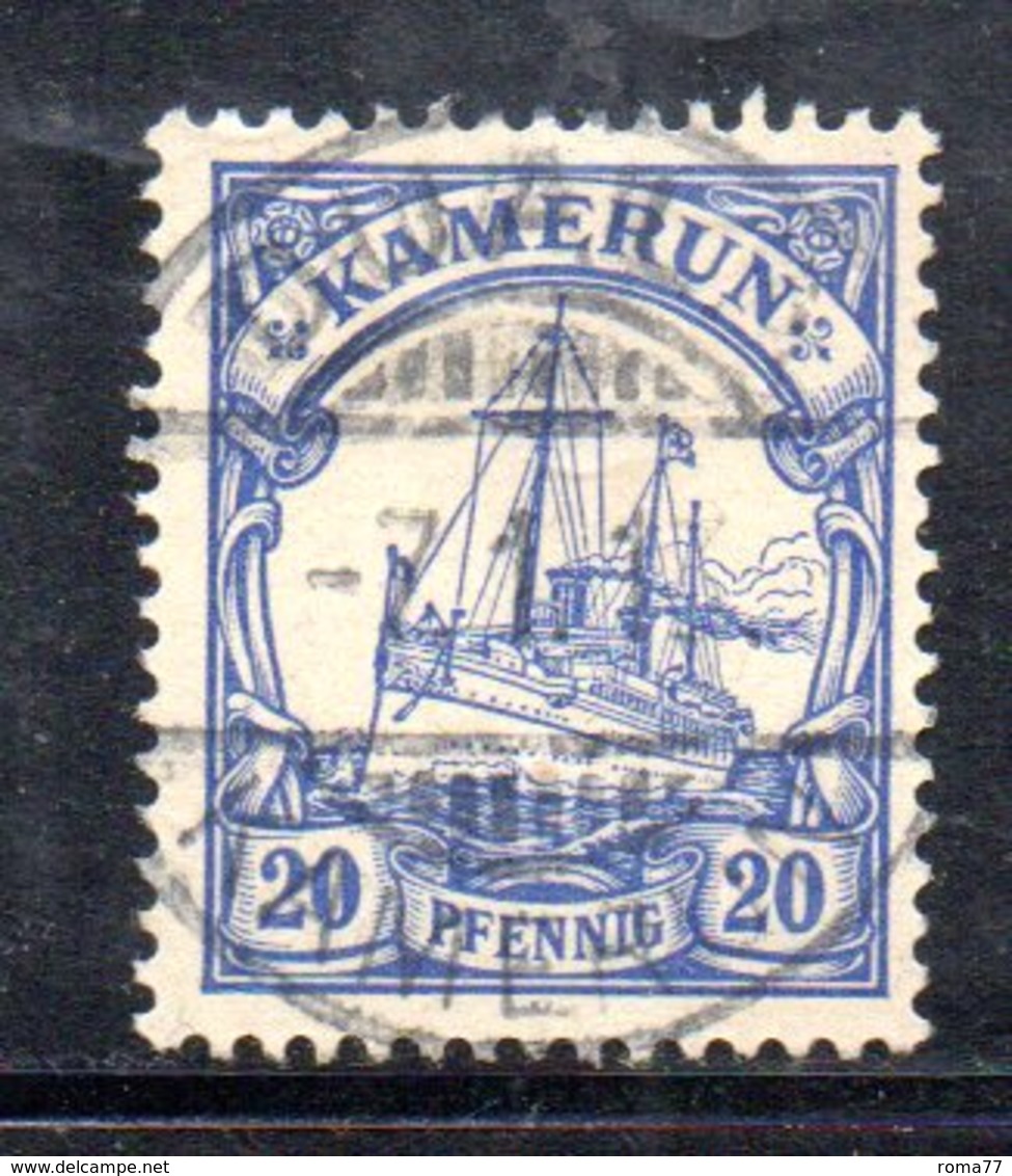 APR474 - KAMERUN CAMERUN 1900 , Yvert N. 10 Usato  (2380A). - Camerun