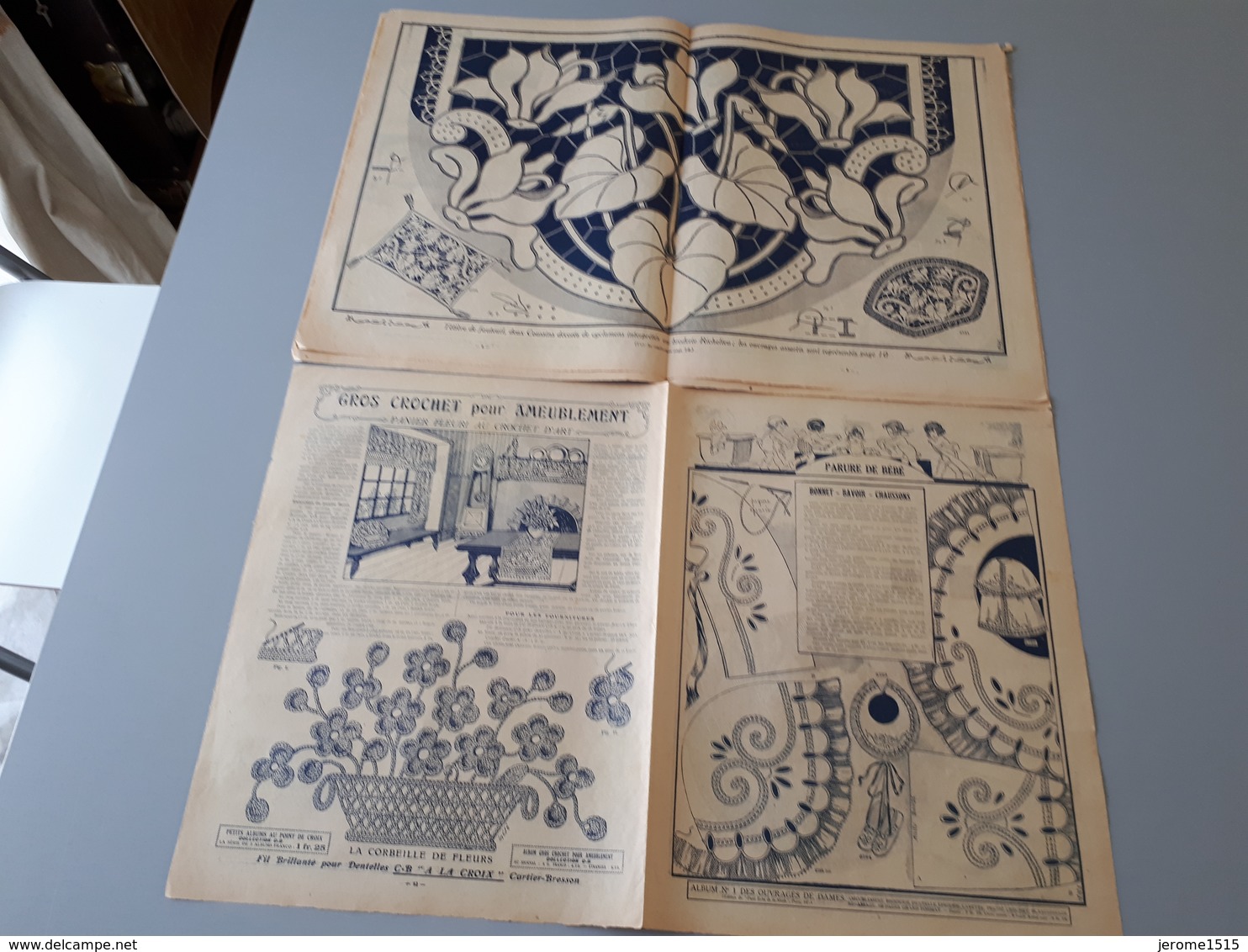 Revue Ancienne Broderie Mon Ouvrage 1926 N° 76  & - Magazines & Catalogues