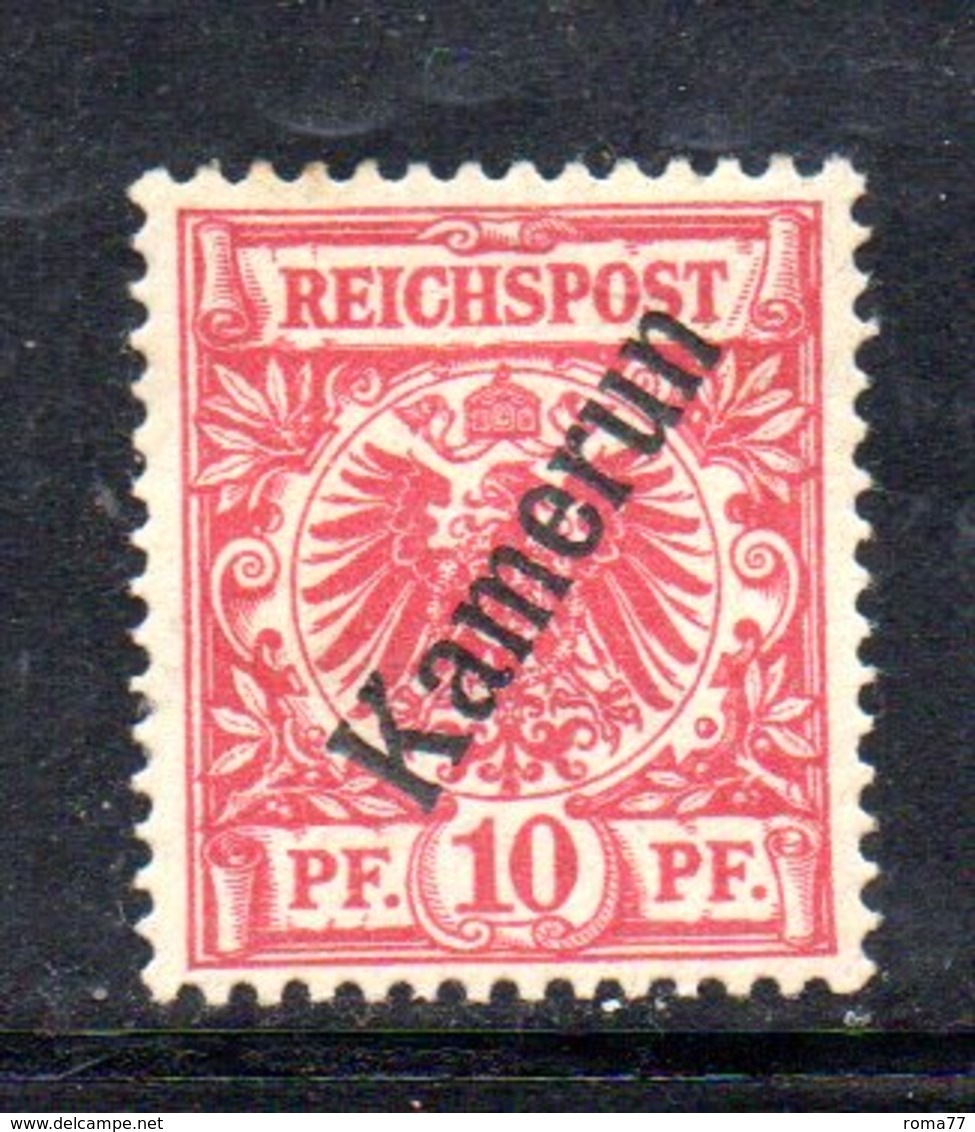 APR484 - KAMERUN CAMERUN 1896 , Yvert N. 3 * Linguella Forte  (2380A). - Camerun