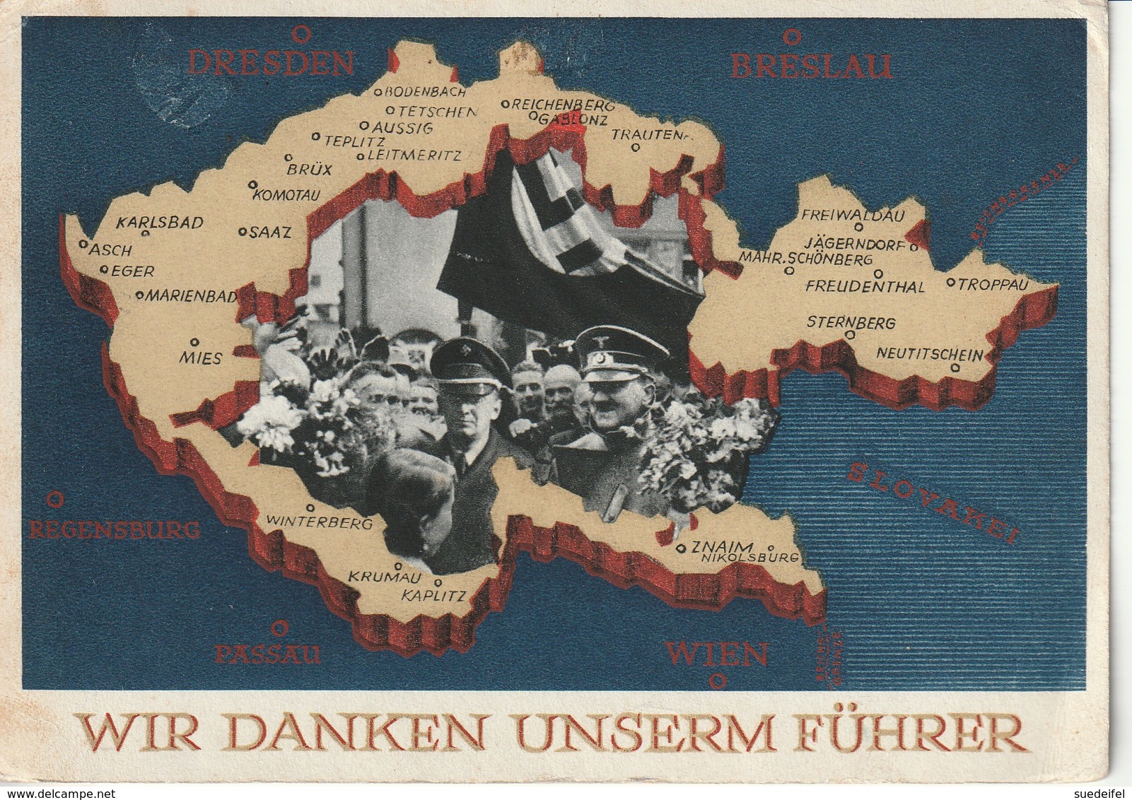 Wir Danken Unserem F, Besetzung Böhmen U. Mähren - Covers & Documents