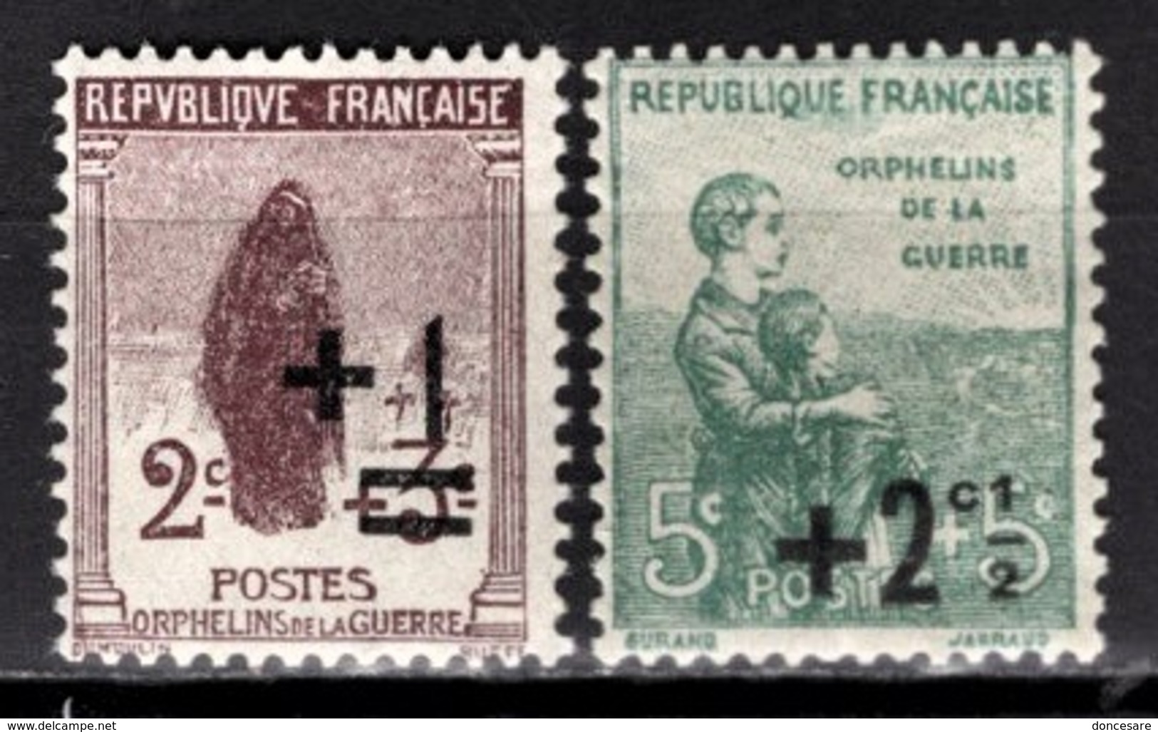 FRANCE 1922 / 1926 -  Y.T. N° 162 ET 163 - NEUFS** - Neufs