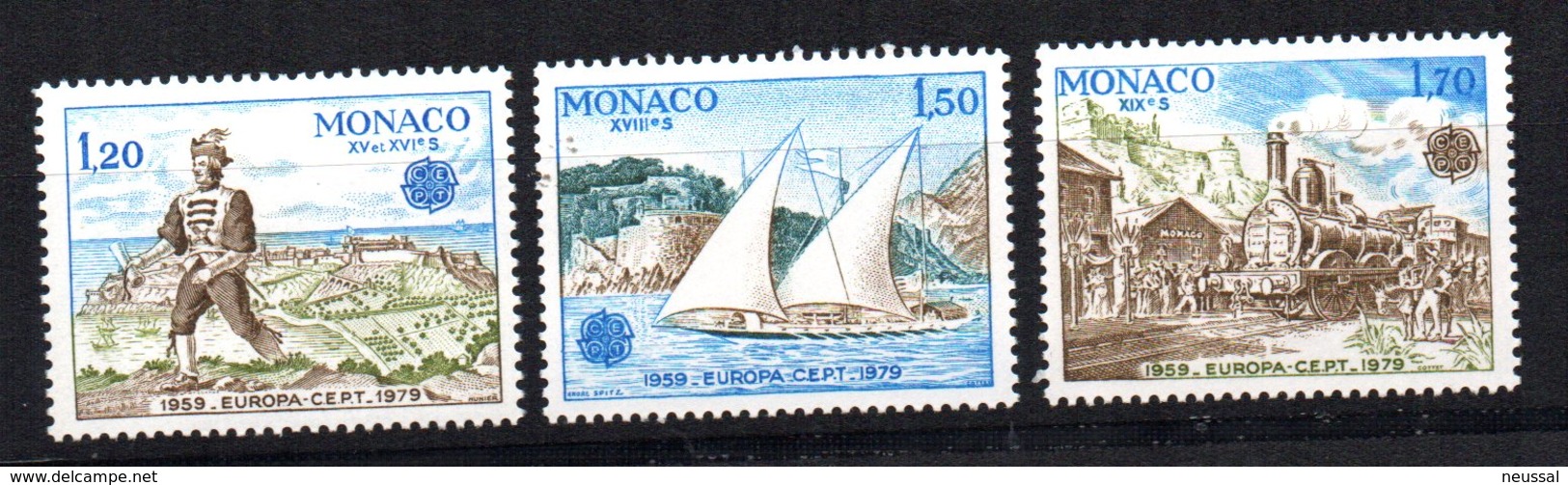 Serie Nº 1186/8   Monaco - Barcos