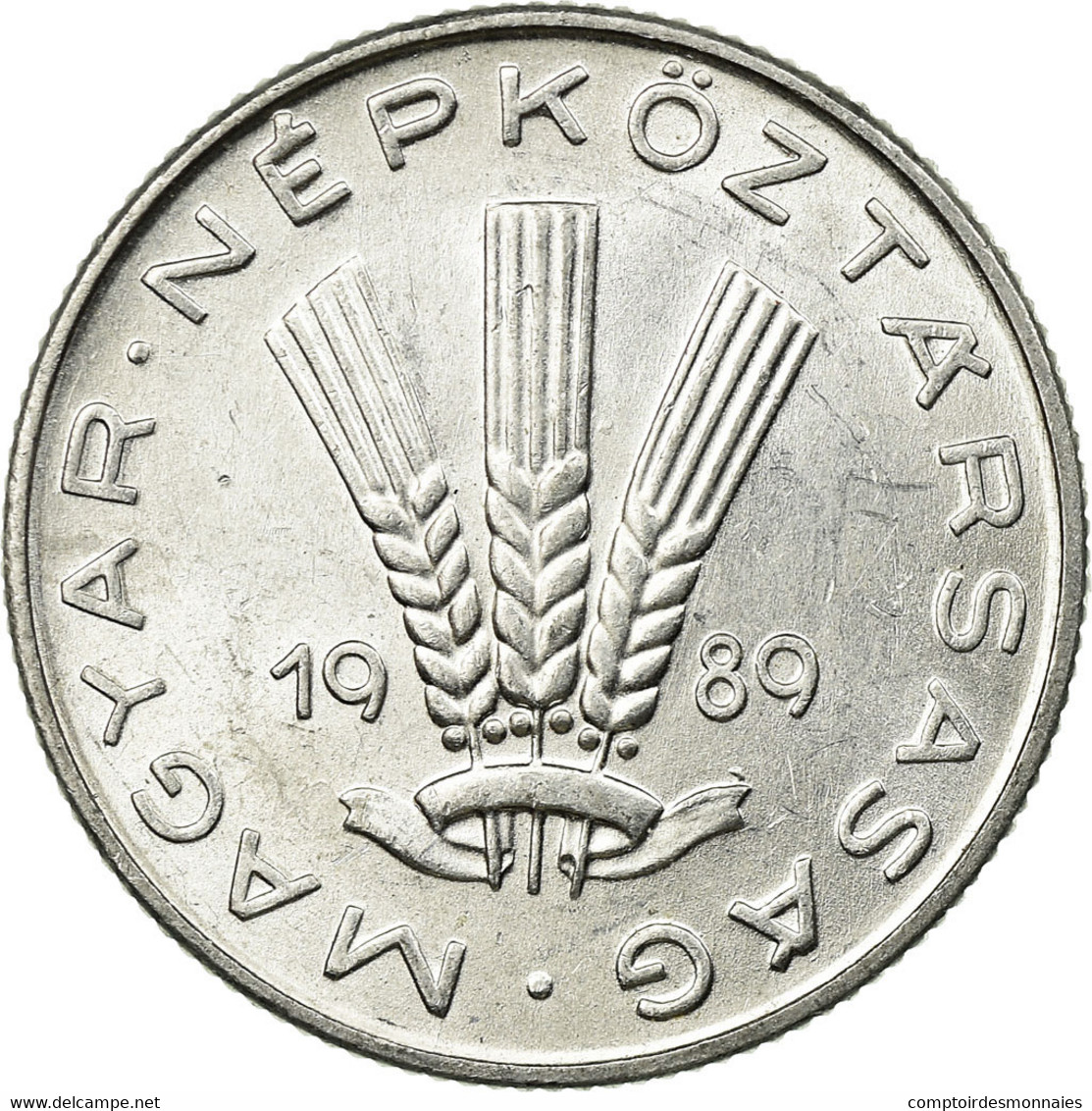 Monnaie, Hongrie, 20 Fillér, 1989, Budapest, SUP, Aluminium, KM:573 - Hongrie