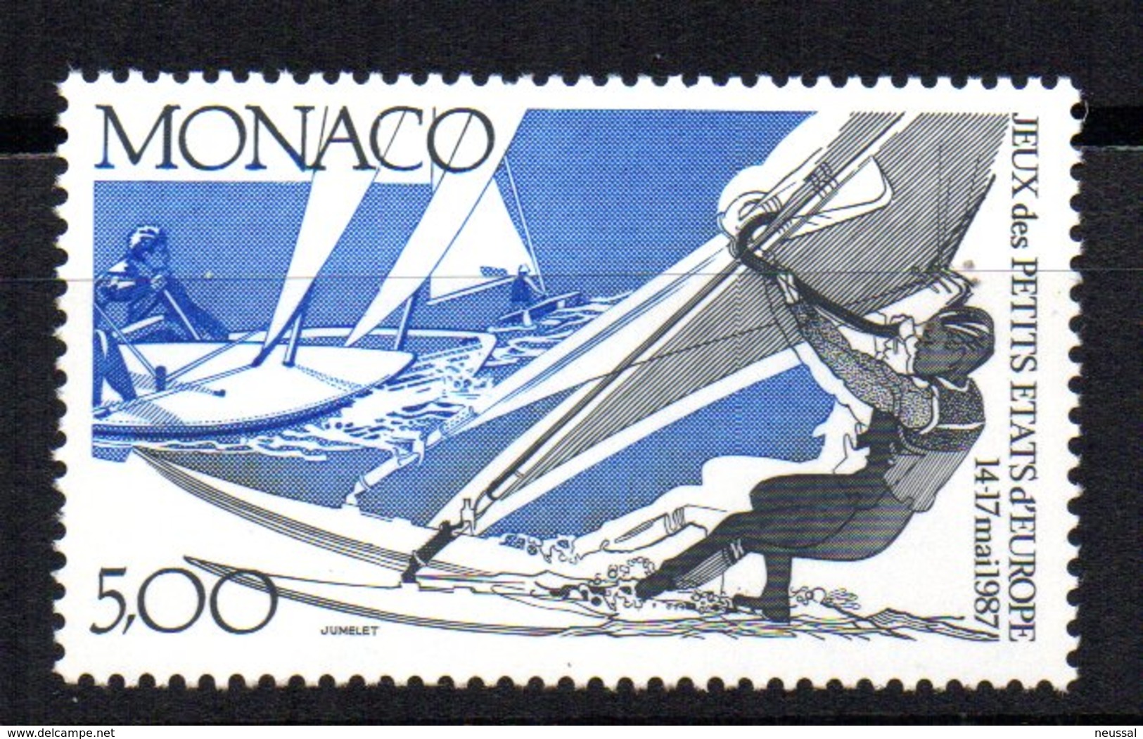 Sello Nº 1580   Monaco - Barcos