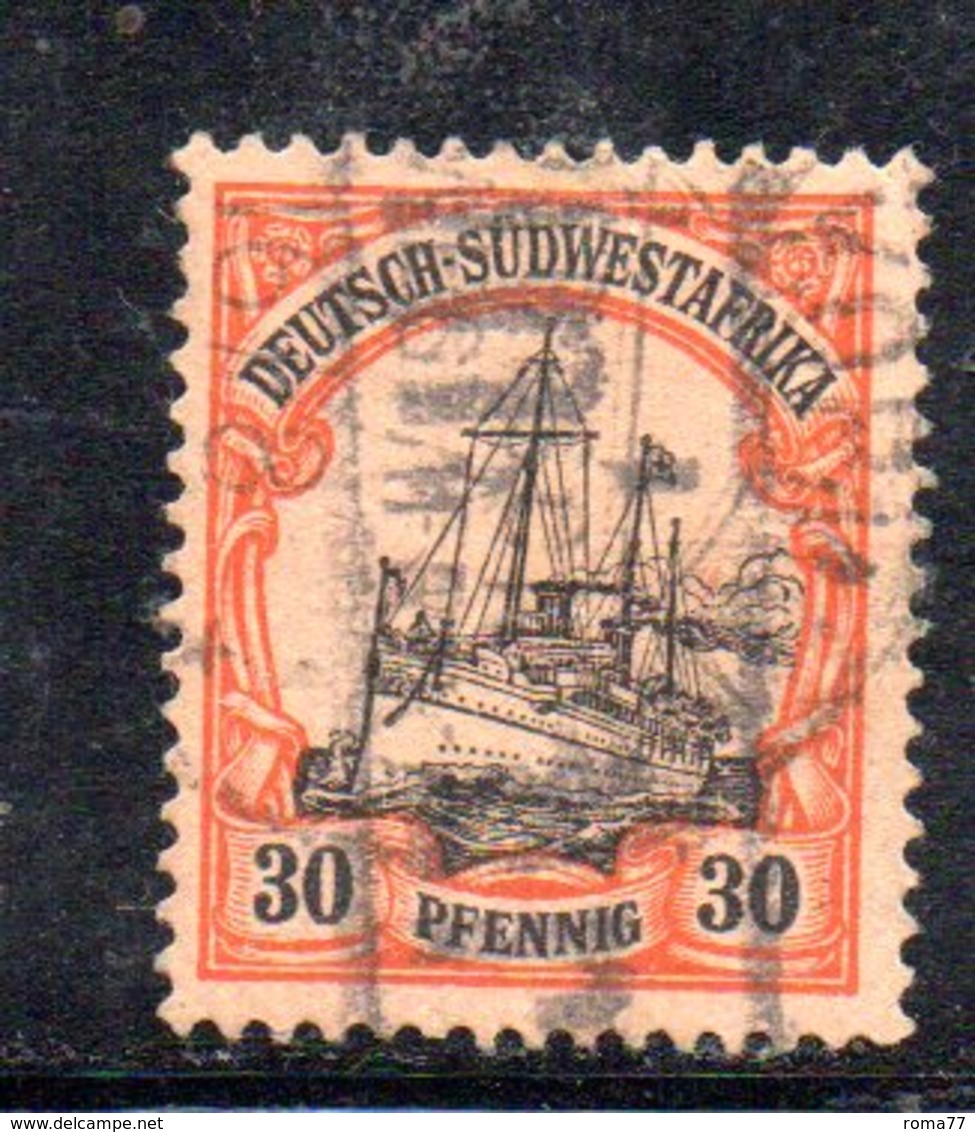 APR500 - SUDWEST AFRICA DEL SUD OVEST 1900 , Yvert N. 18  Usato   (2380A). - Africa Tedesca Del Sud-Ovest