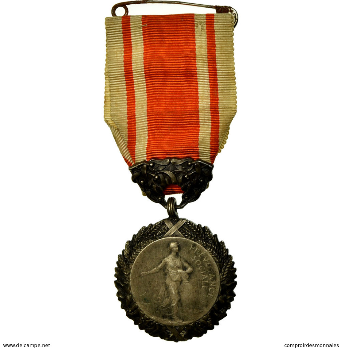 France, Ministère De L'Hygiène, Prévoyance Sociale, Médaille, Très Bon - Altri