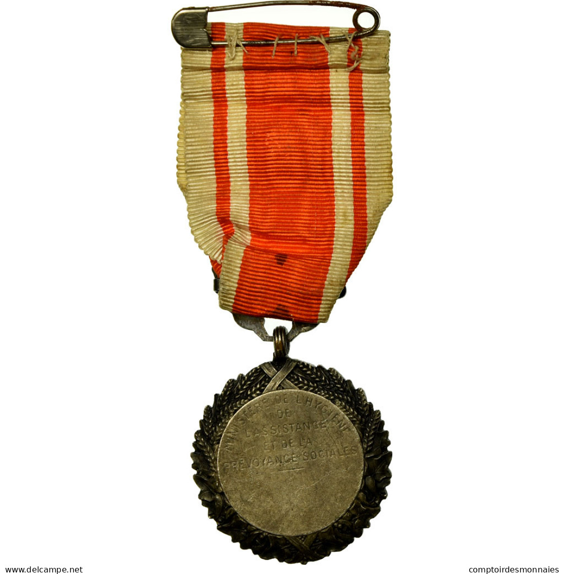 France, Ministère De L'Hygiène, Prévoyance Sociale, Médaille, Très Bon - Altri