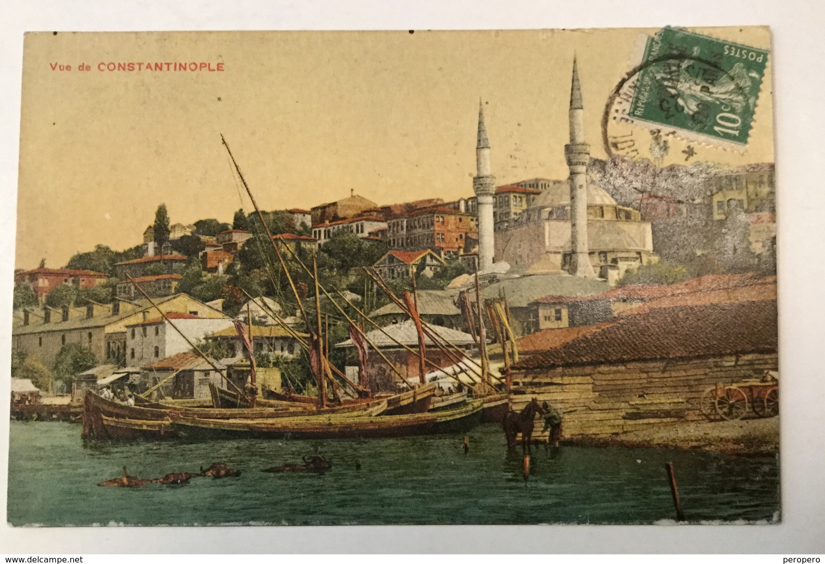 AK  TURKEY  CONSTANTINOPLE   1922. - Türkei