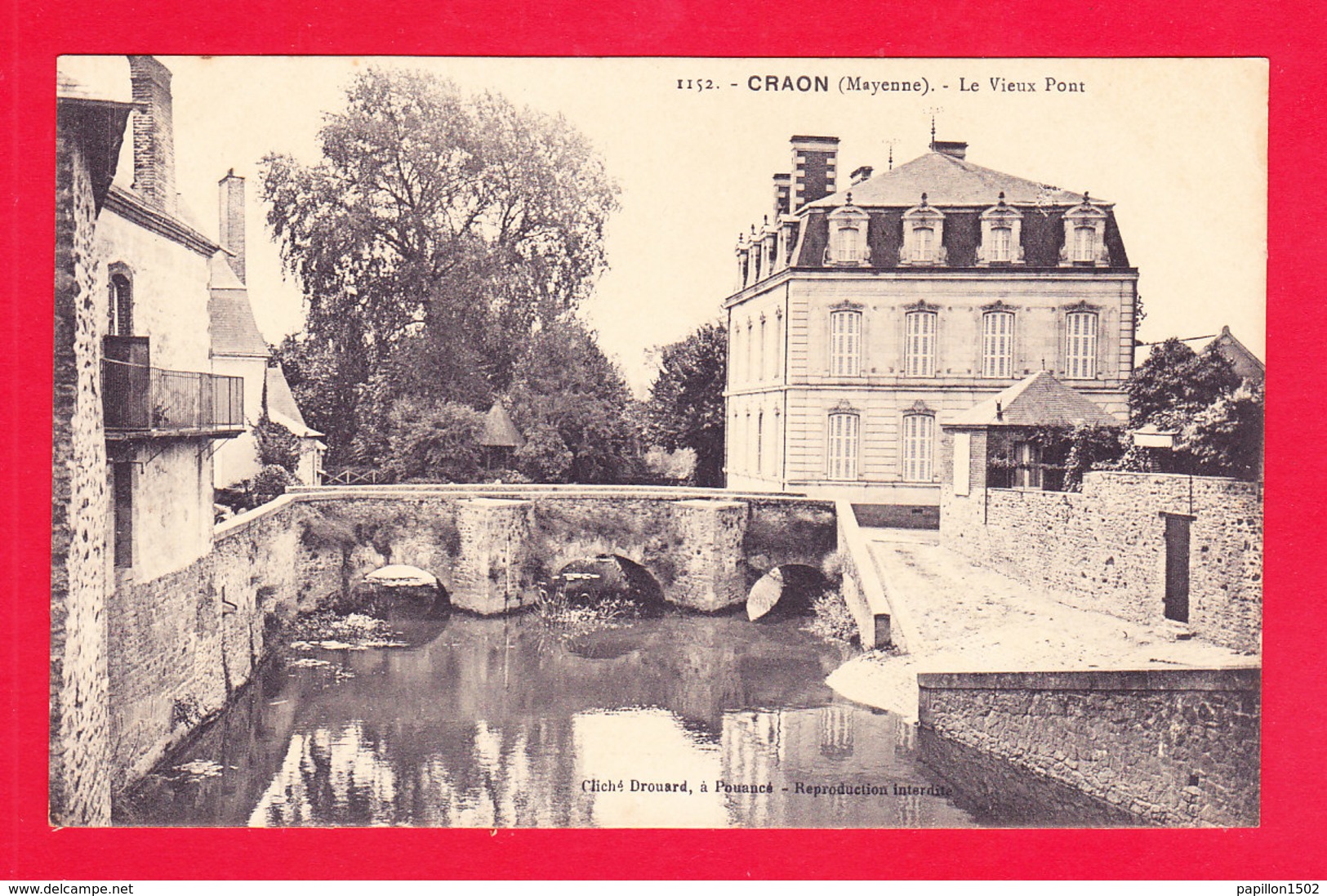 F-53-Craon-05A76   Le Vieux Pont, Cpa - Craon