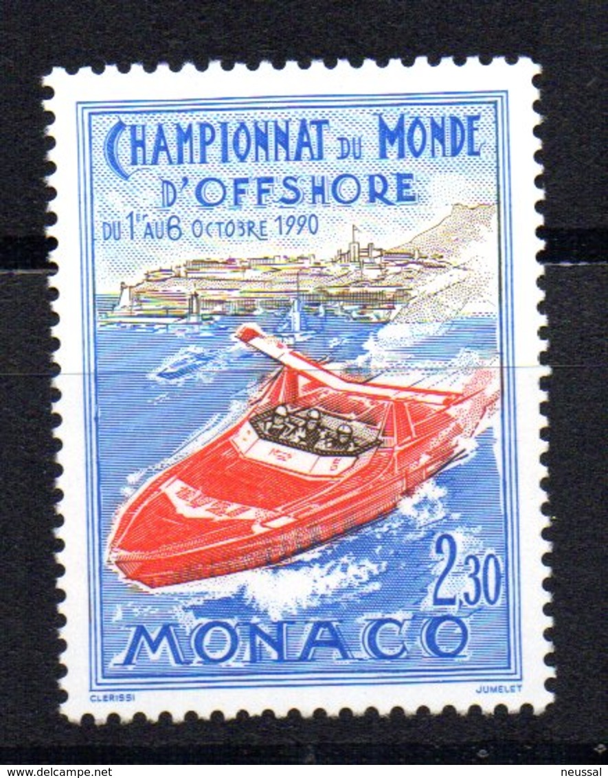 Sello Nº 1741  Only Ship  Monaco - Barcos