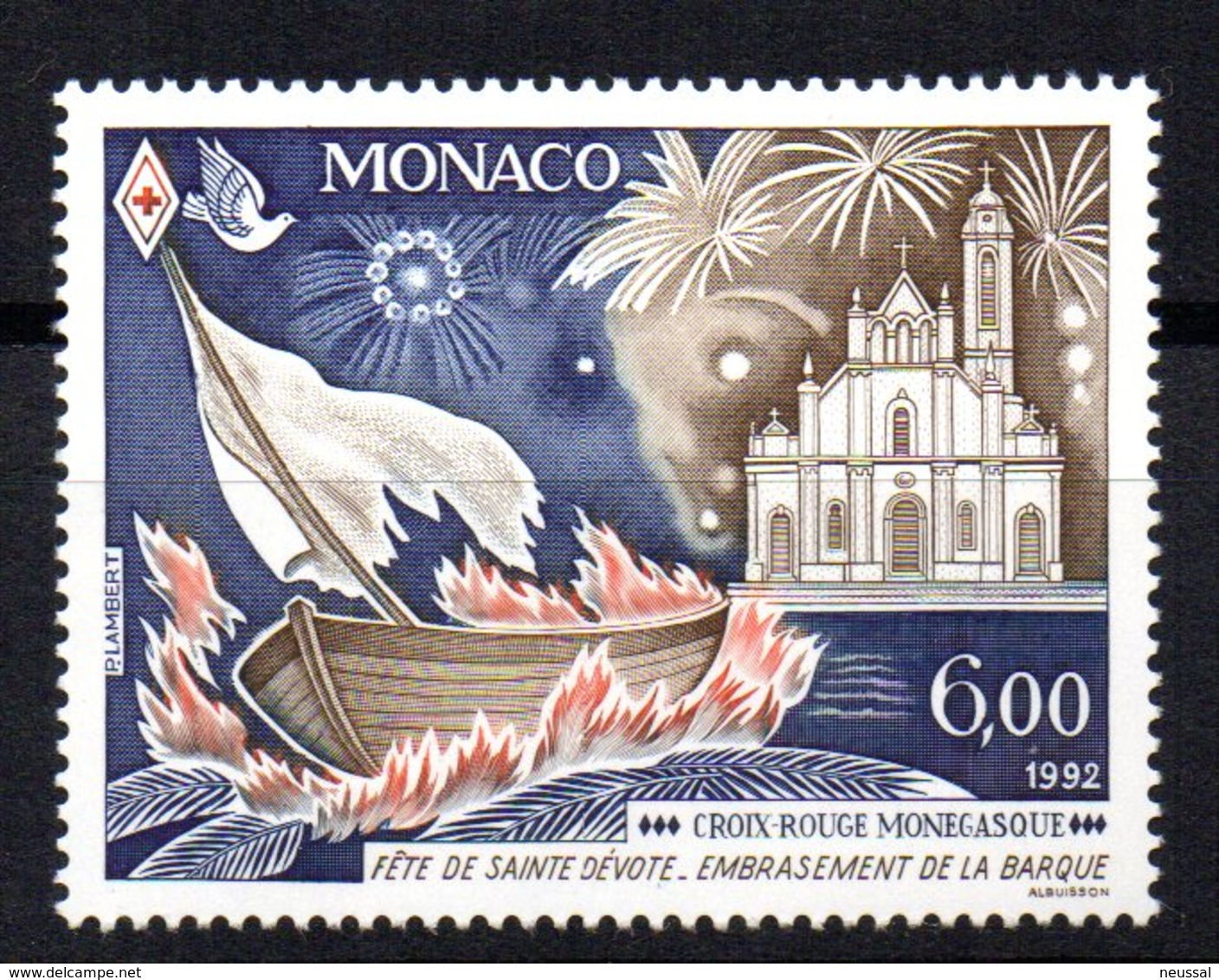 Sello Nº 1842  Monaco - Barcos