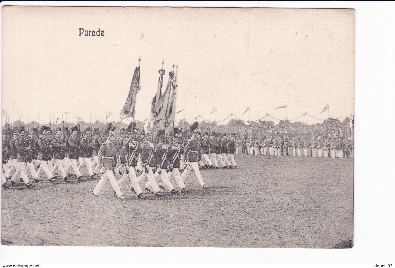 PARADE (Soldats Britanniques) - Manoeuvres