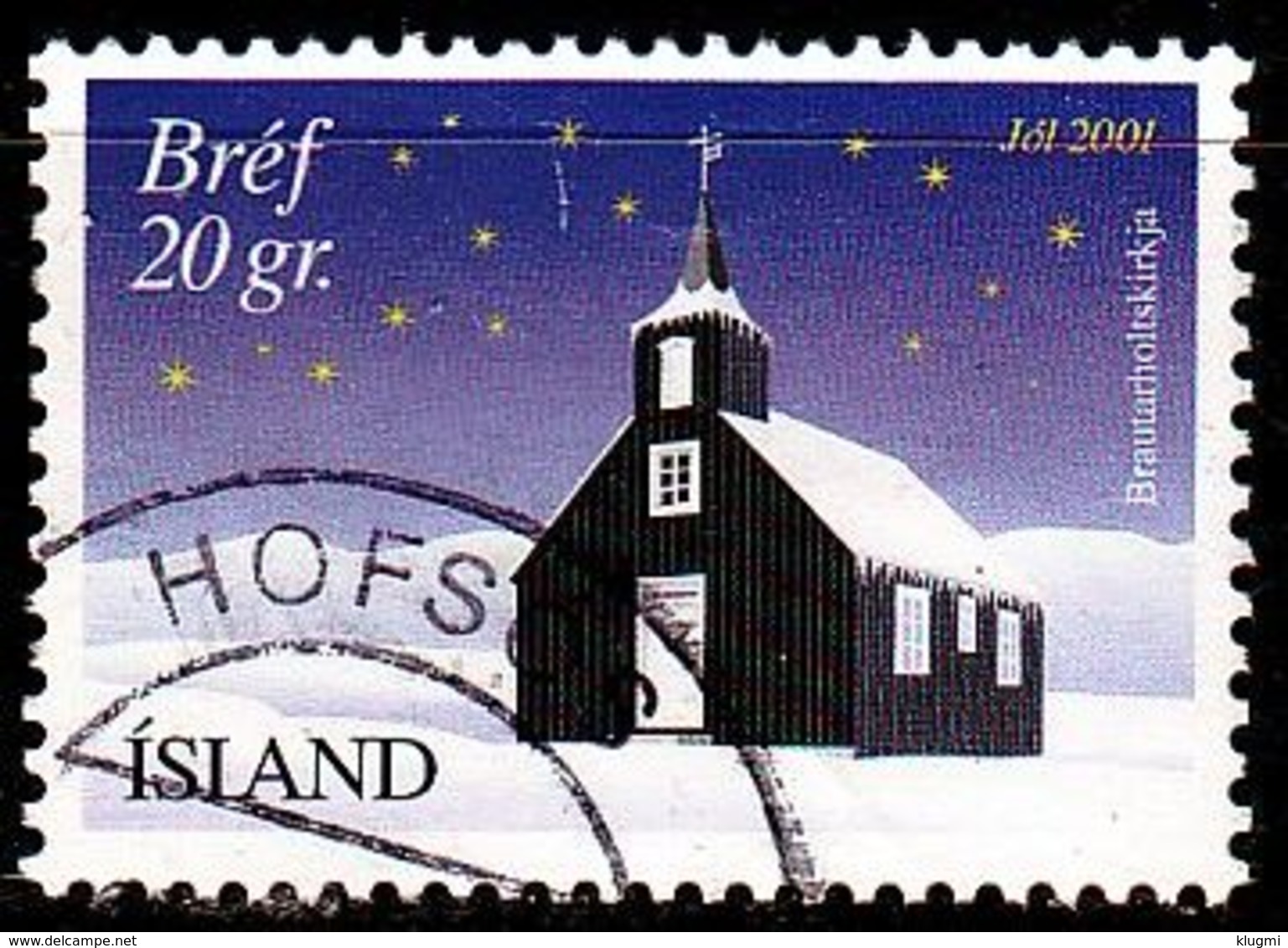 ISLAND ICELAND [2001] MiNr 0998 ( O/used ) Architektur - Usados