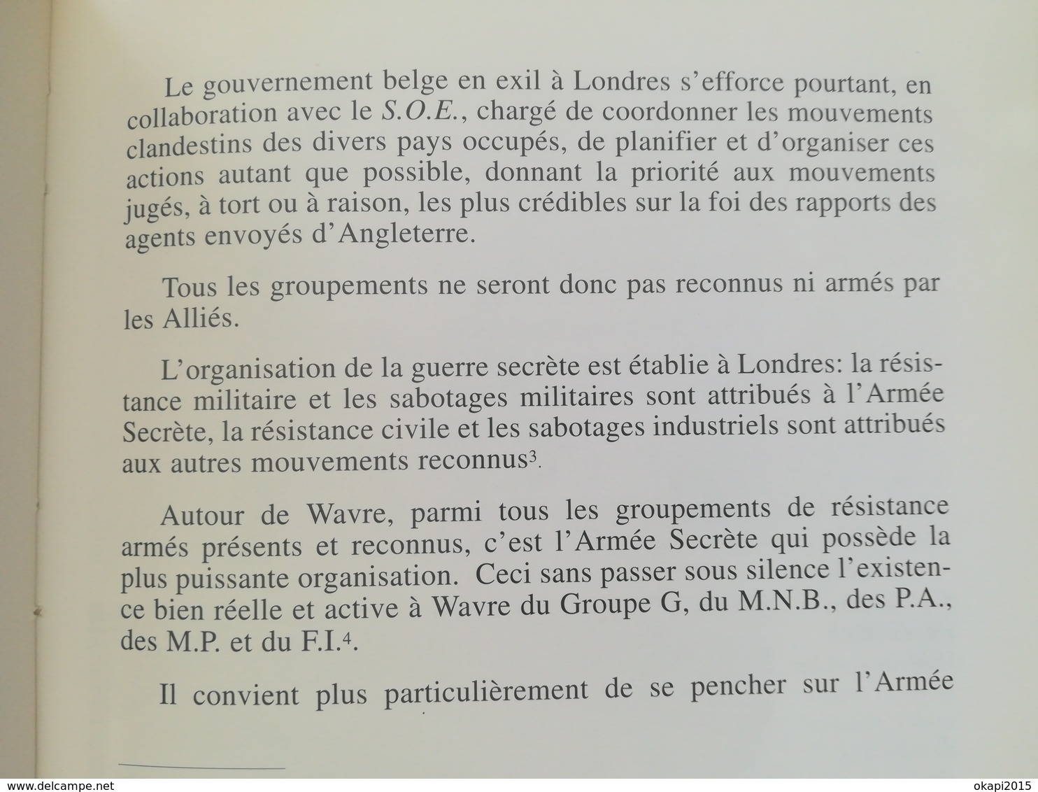 WAVRE SEPTEMBRE 1944 CHRONIQUE D UNE LIBÉRATION LIVRE MILITARIA GUERRE 1939 - 1945