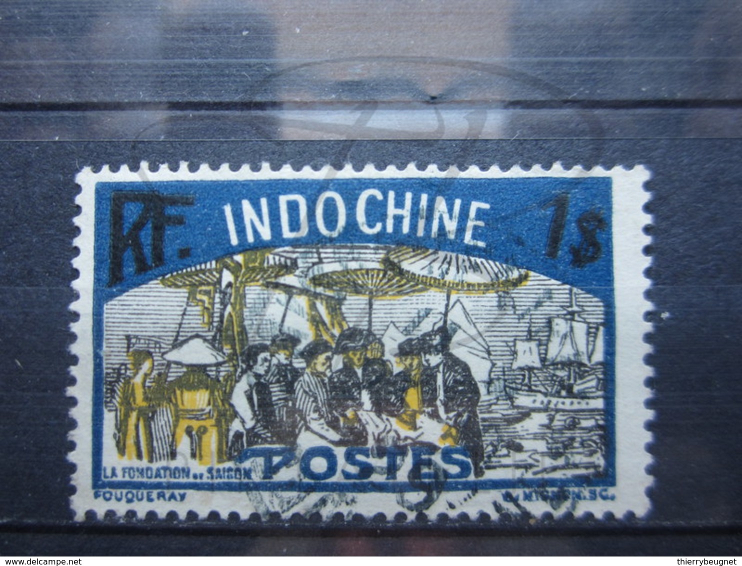 VEND BEAU TIMBRE D ' INDOCHINE N° 145 !!! - Oblitérés