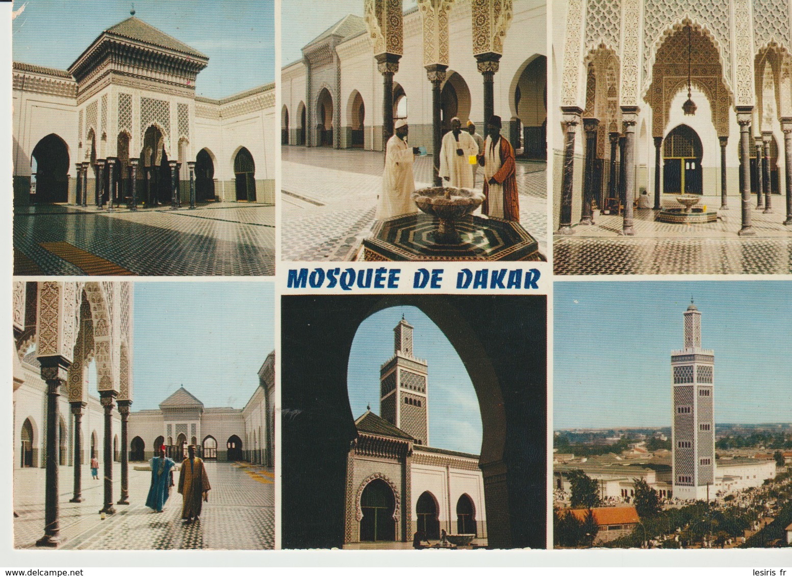 C.P. - PHOTO - MOSQUÉE DE DAKAR - 6 VUES - RÉPUBLIQUE DU SÉNÉGAL - 5072 - HOA QUI - Sénégal