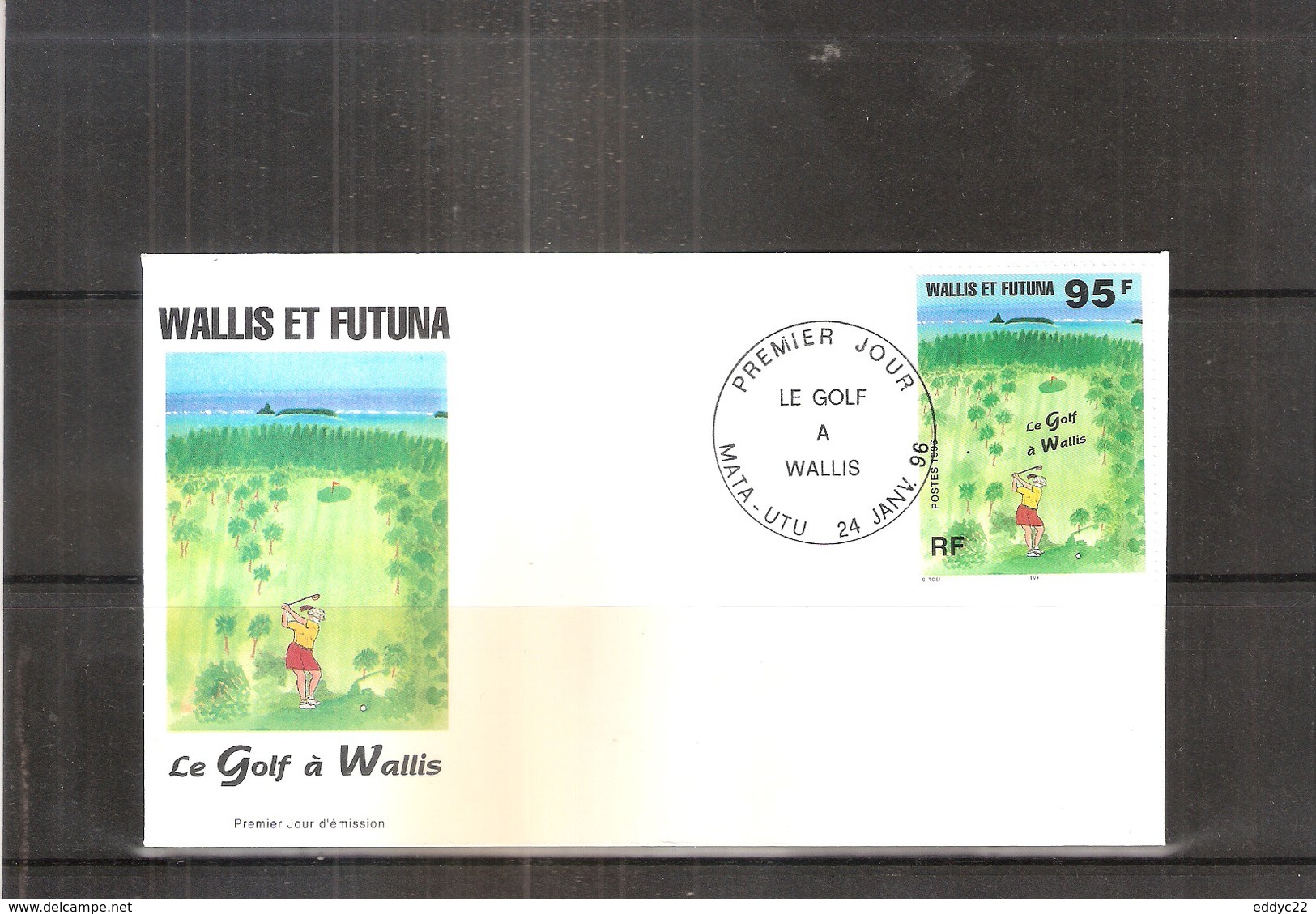 FDC Wallis & Futuna - Sport - Le Golf à Wallis - 1996  (à Voir) - FDC