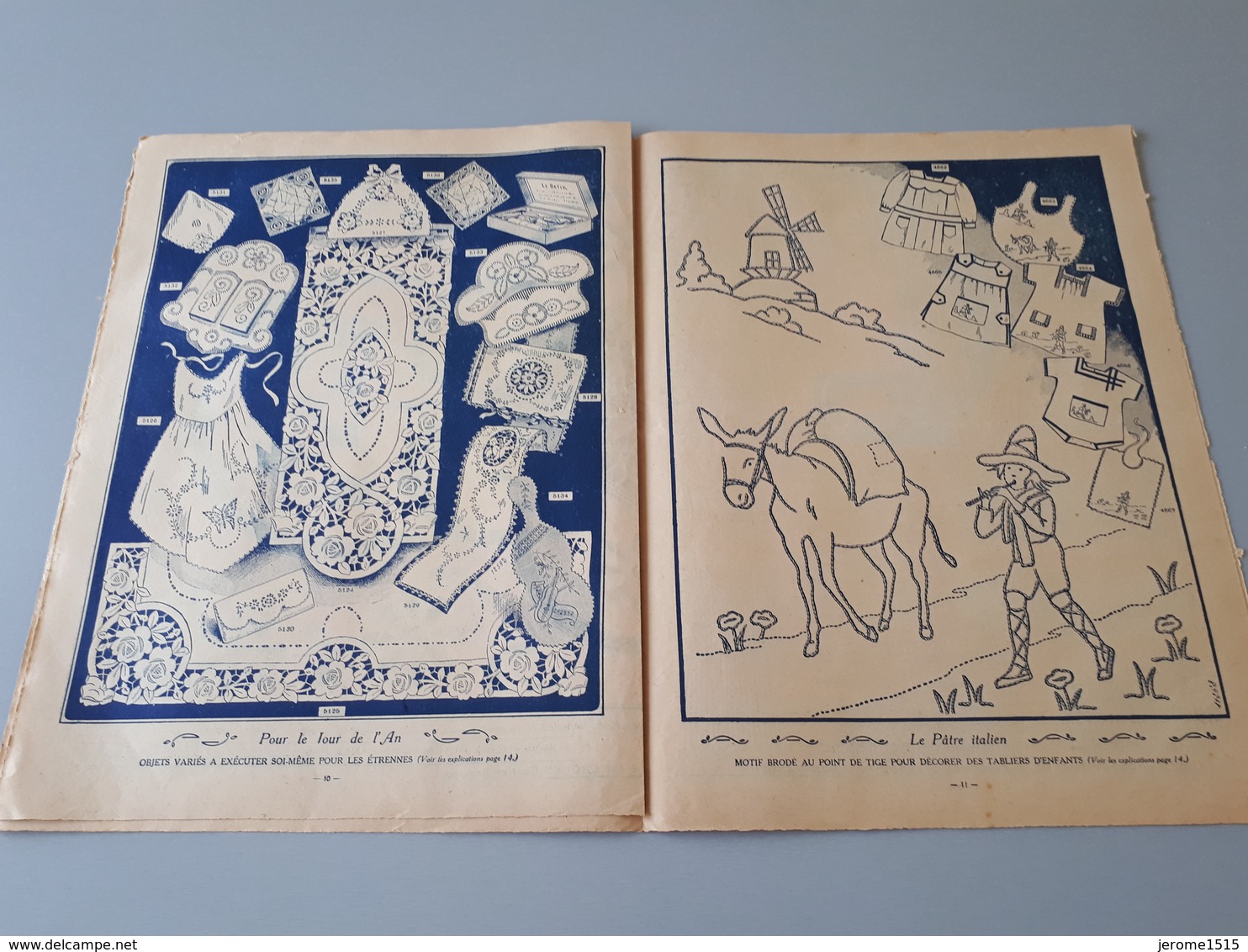Revue Ancienne Broderie Mon Ouvrage 1924 N° 42 & - Zeitschriften & Kataloge