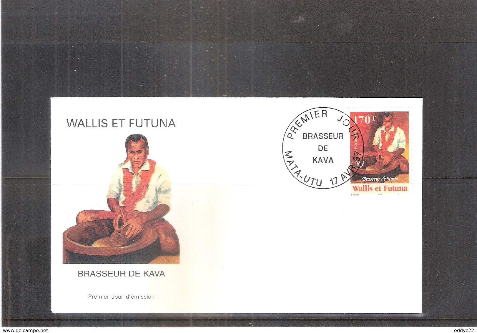FDC Wallis & Futuna - Brasseur De Kava - 1997  (à Voir) - FDC