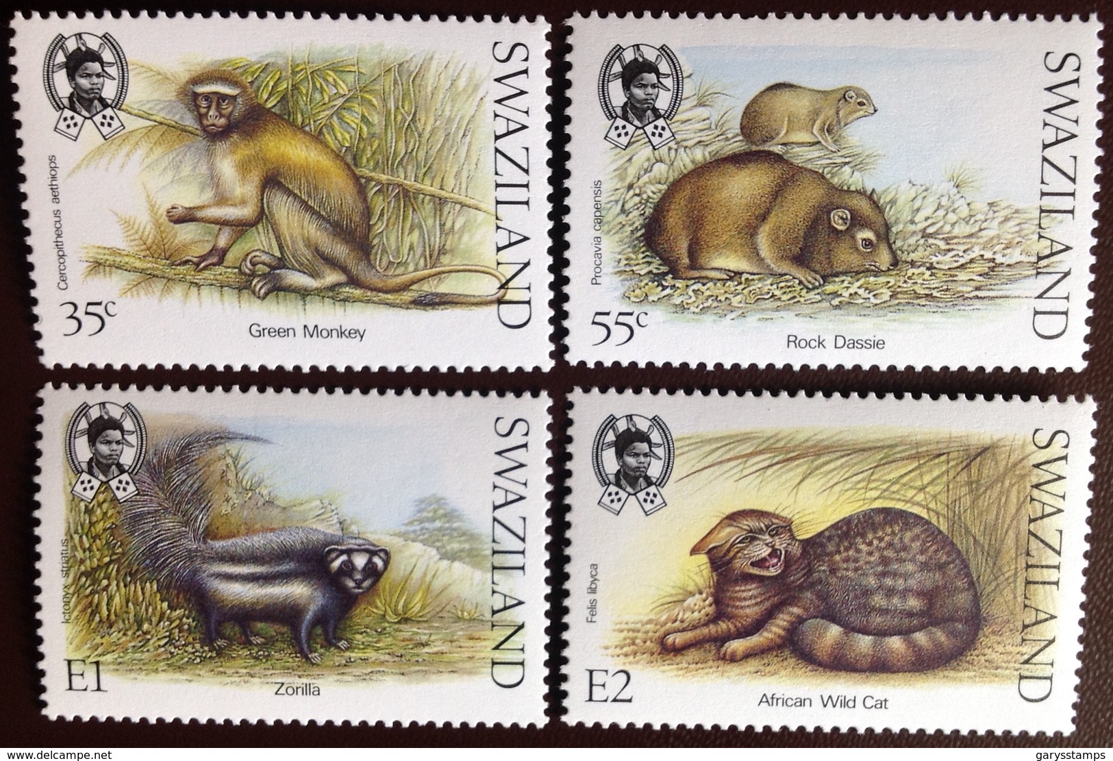 Swaziland 1989 Small Mammals Animals MNH - Autres & Non Classés