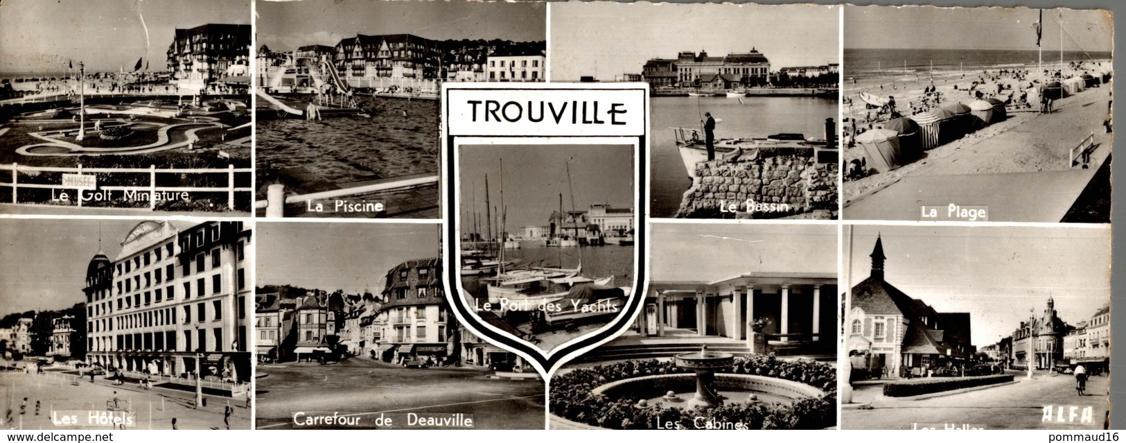 CPSM Trouville Multivues - Trouville