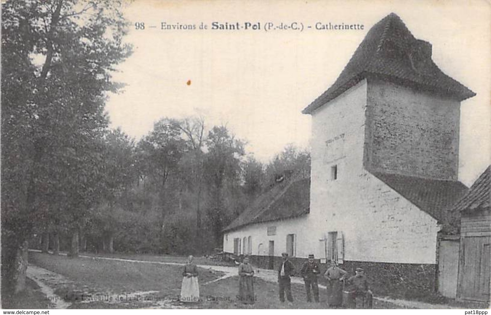 62 - Environs De SAINT POL Sur TERNOISE : Catherinette ( Animation ) - CPA - Pas De Calais - Saint Pol Sur Ternoise