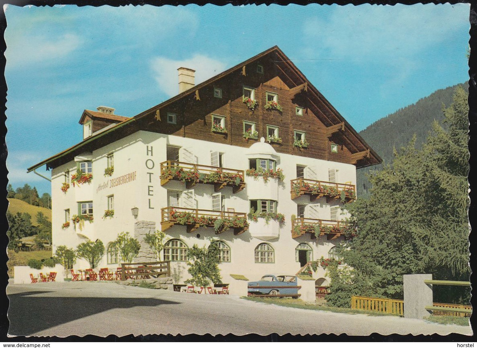 Austria - 9900 Lienz - Hotel "Iselsbergerhof" Bei Lienz - Car - Opel Rekord - Lienz