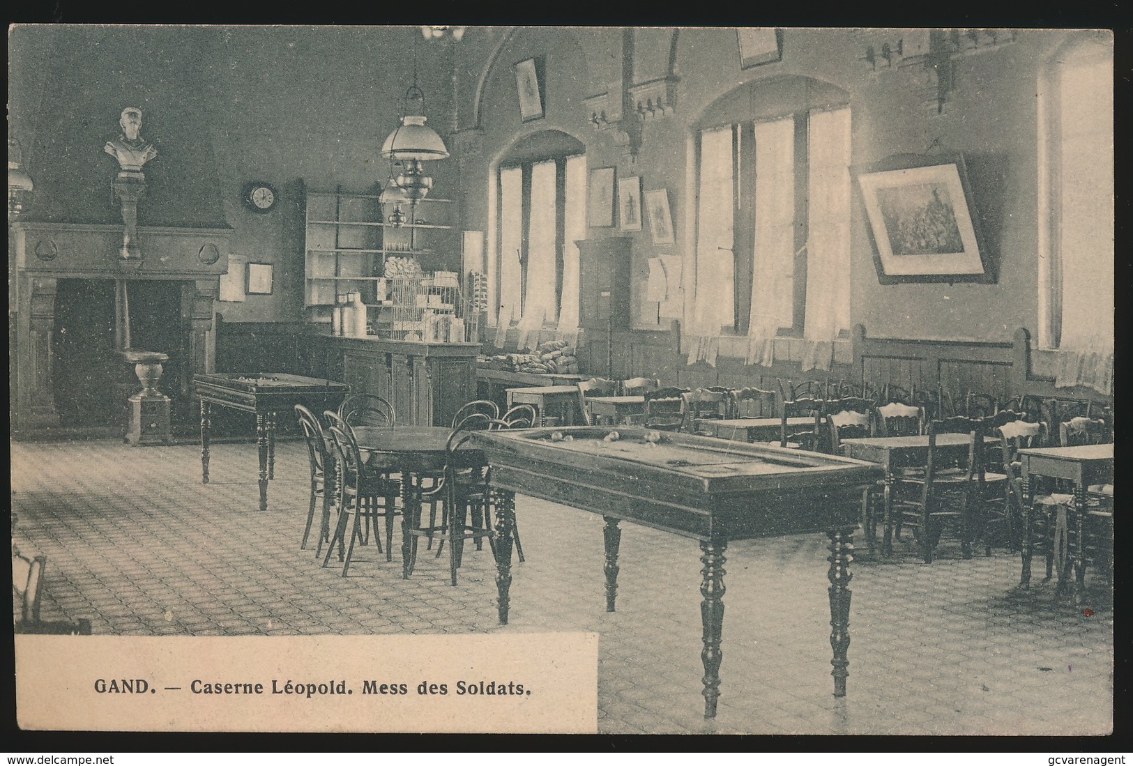 GENT    CASERNE LEOPOLD   MESS DES SOLDATS - Gent