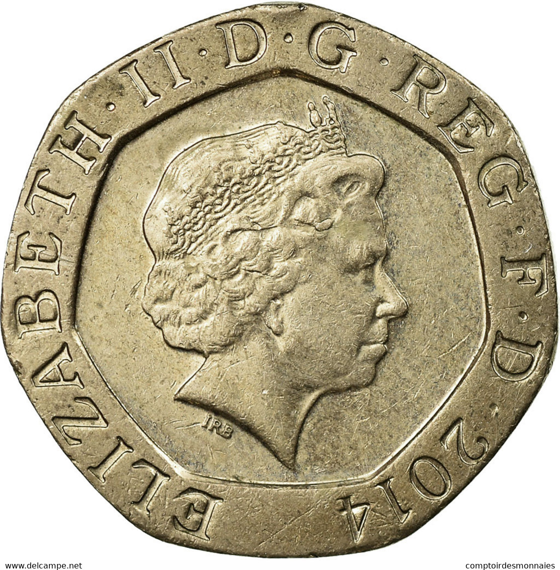 Monnaie, Grande-Bretagne, 20 Pence, 2014, TTB, Cupro-nickel, KM:1111 - 20 Pence