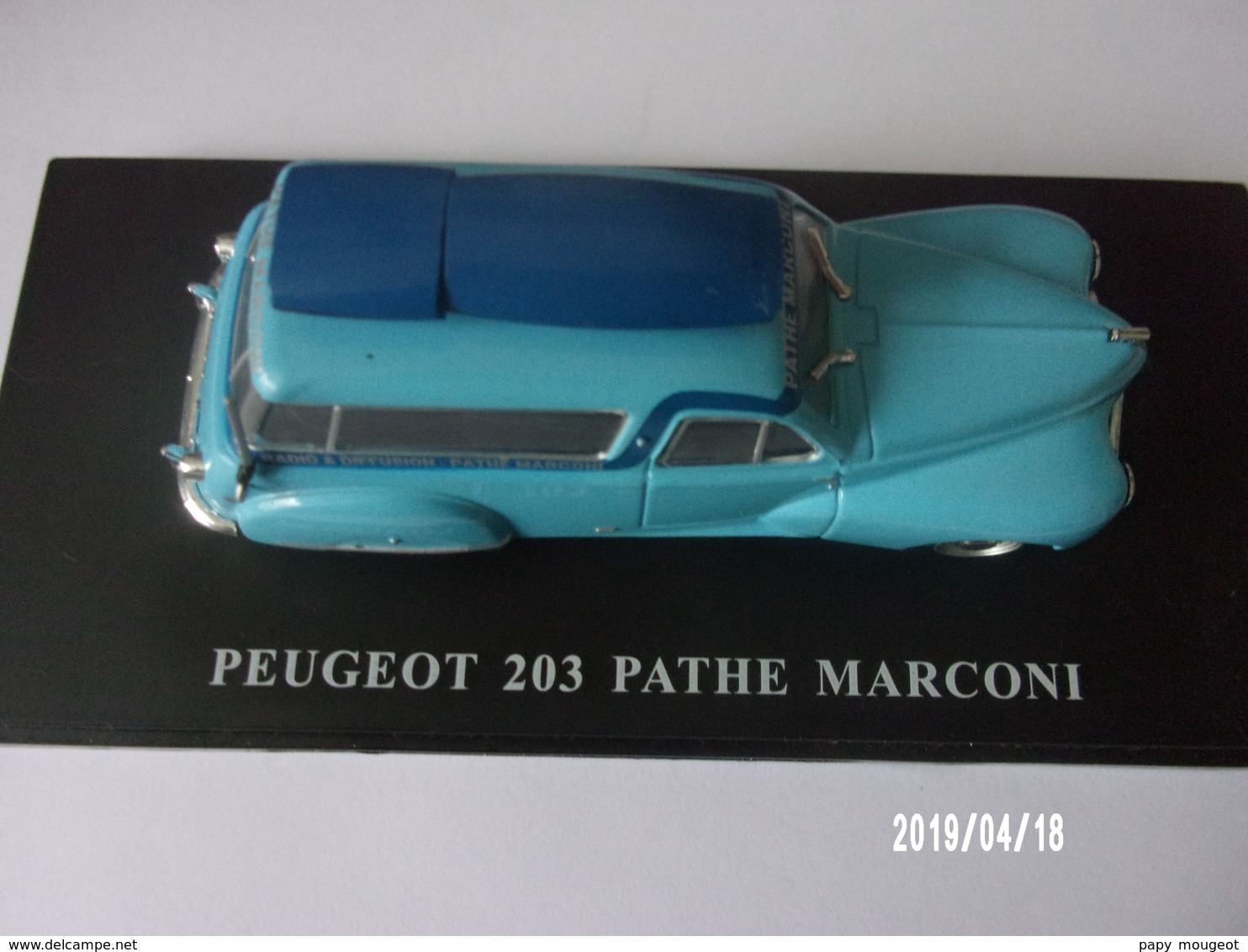PEUGEOT 203 PATHE MARCONI - Advertising - All Brands