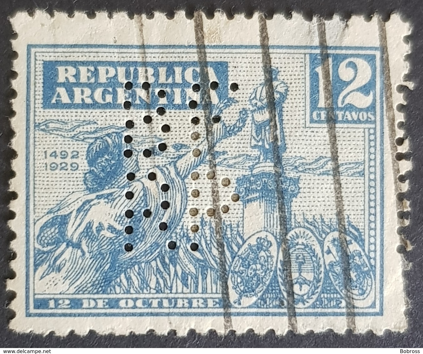 1929, The 437th Anniversary Of The Discovery Of America, Republica, Argentina, *,**, Or Used - Used Stamps
