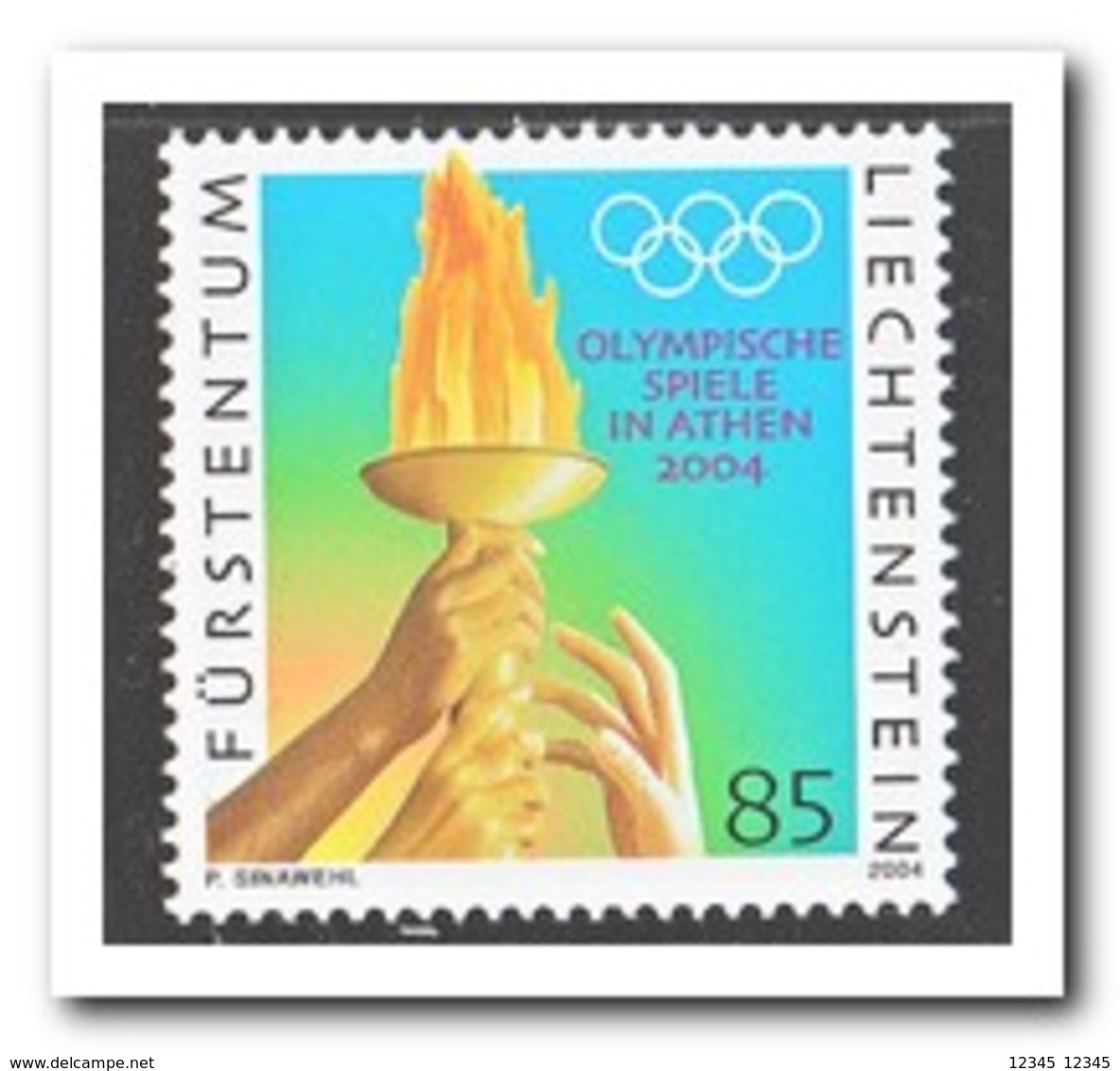 Liechtenstein 2004, Postfris MNH, Olympic Games - Nuevos