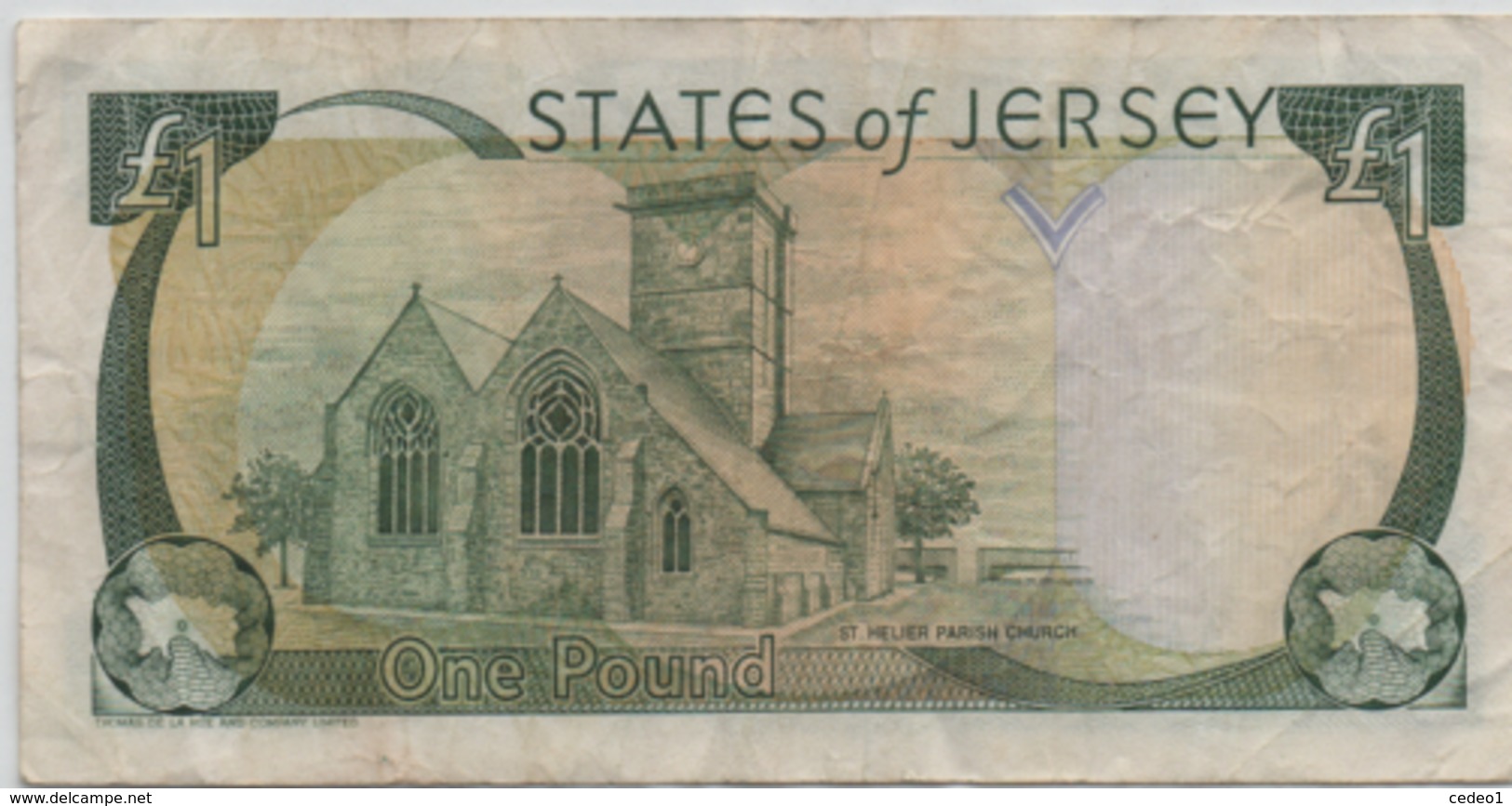 THE STATES OF JERSEY  ONE POUND - 1 Pound