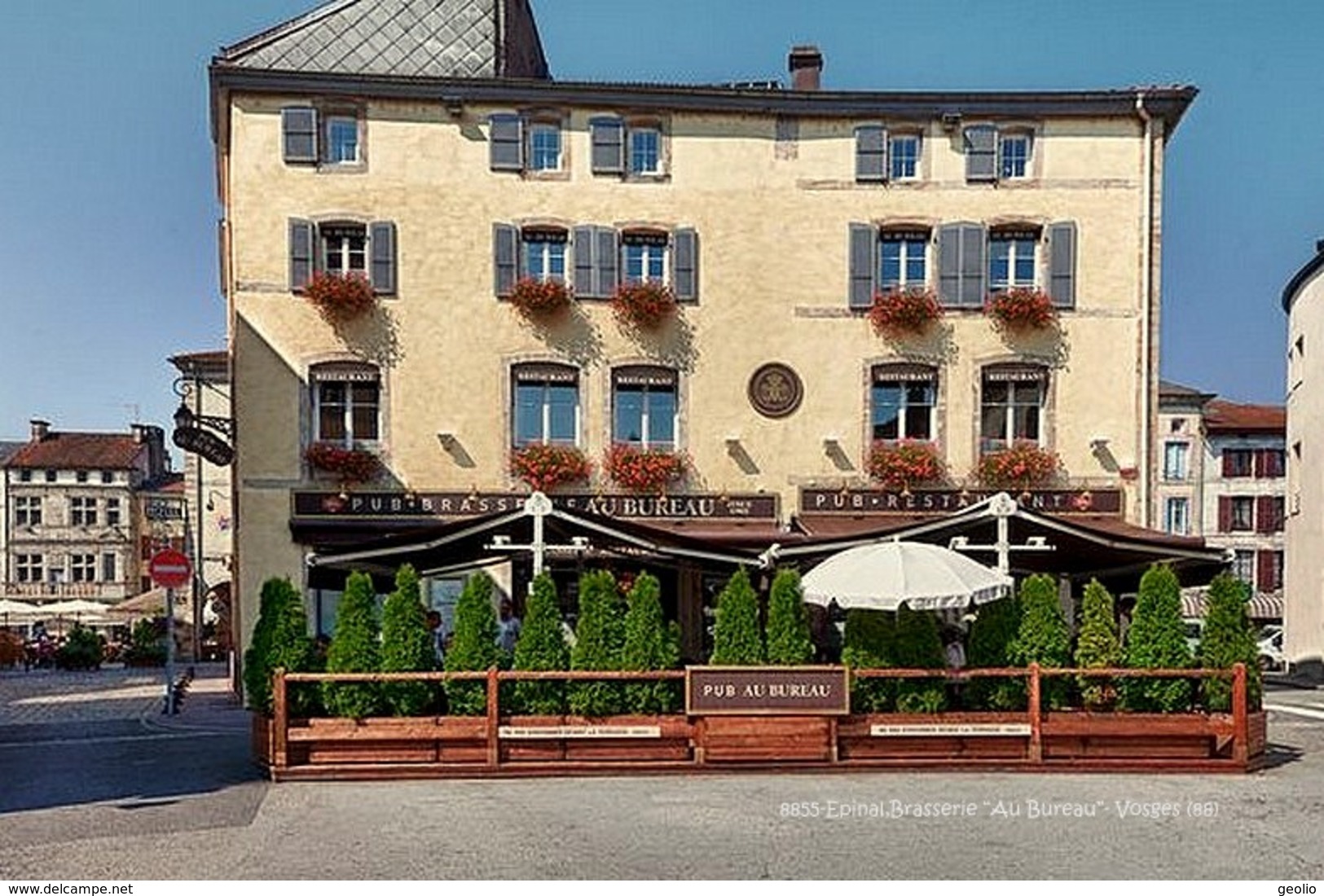 Epinal (88) - Brasserie "Au Bureau" (Edition à Tirage Limité) - Epinal