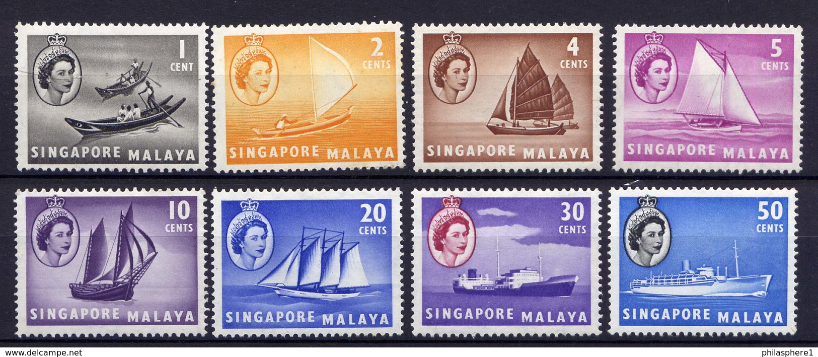 Singapur Ex.Nr.28/39          **  MNH        (001) - Singapur (...-1959)